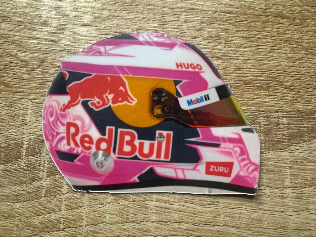 Driver Helmet Laminate Magnets