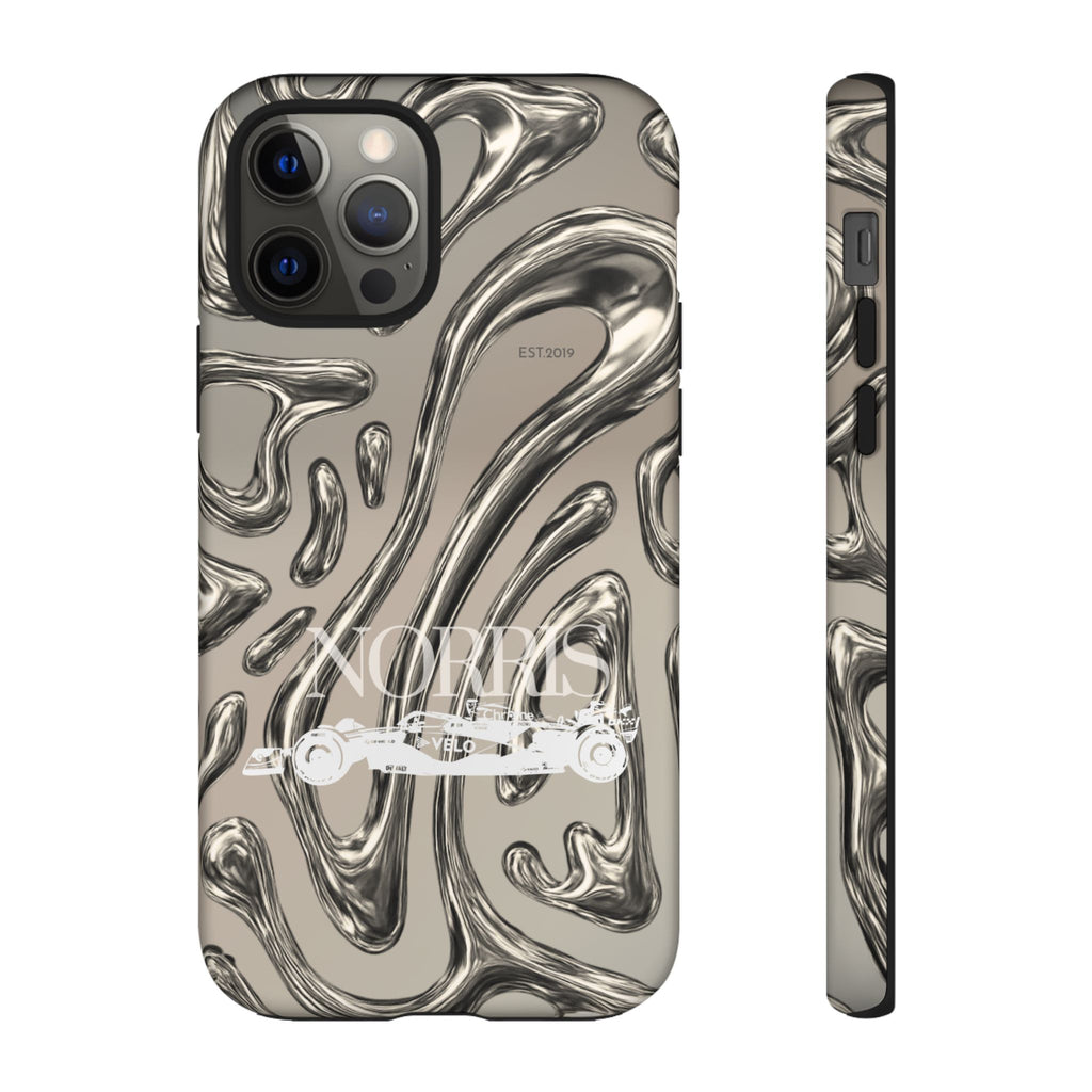 Lando Norris Chrome Phone Case (Glossy and Matte)