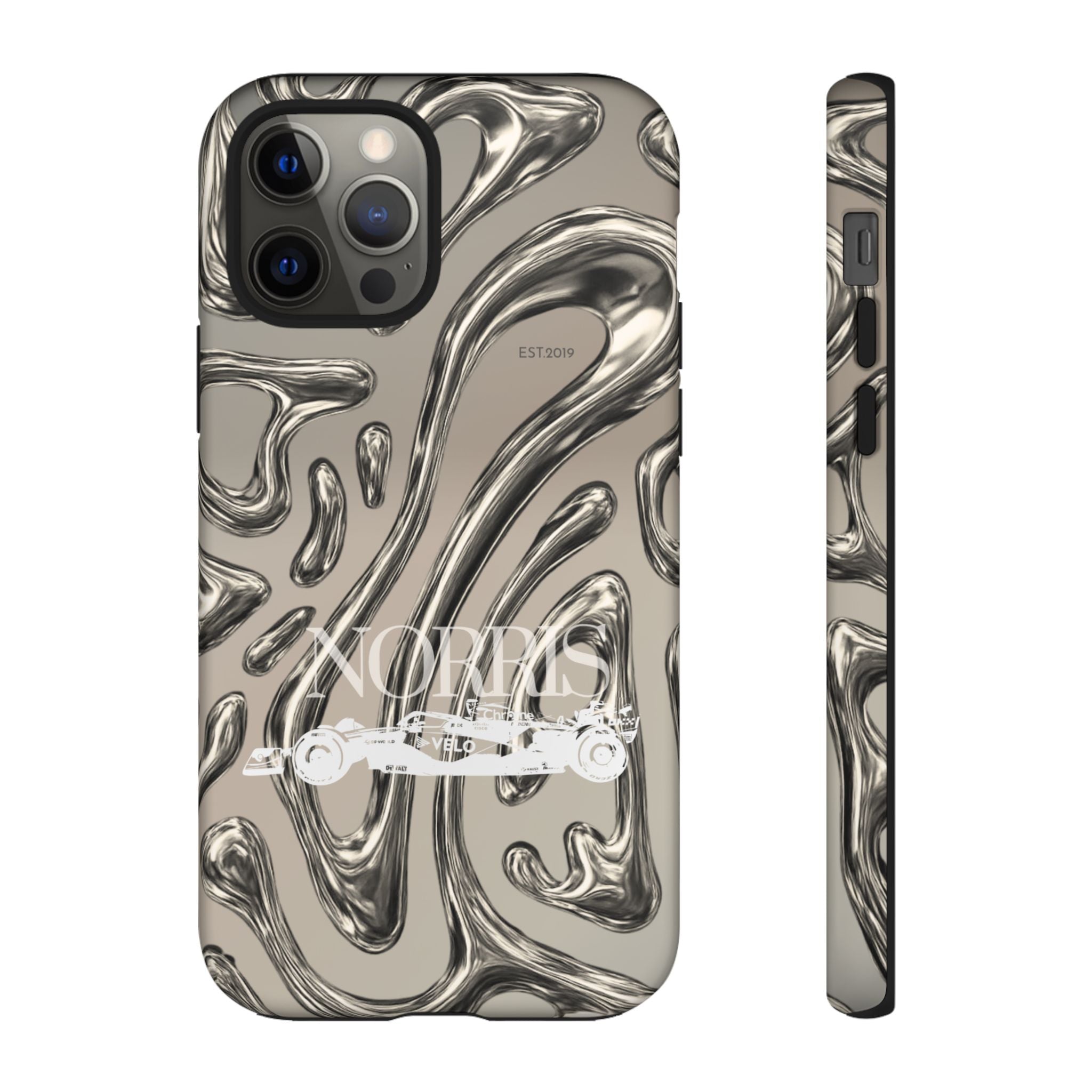 Lando Norris Chrome Phone Case (Glossy and Matte)