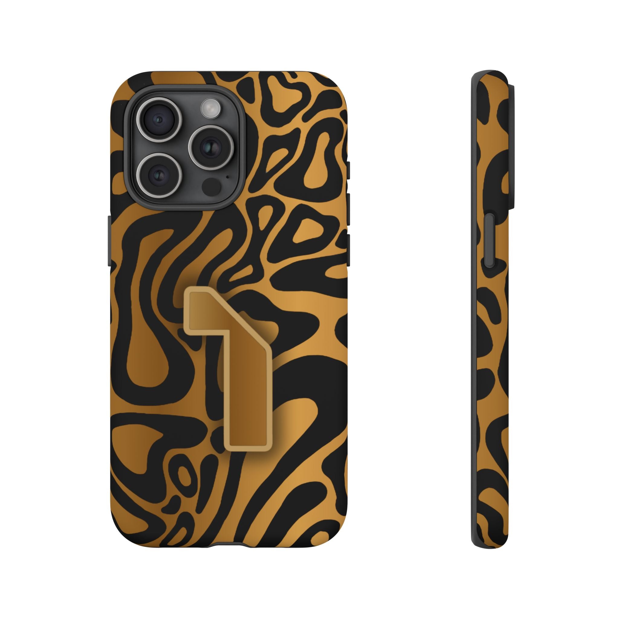 Lando Norris Championship Gold Blob Phone Case (Glossy and Matte)