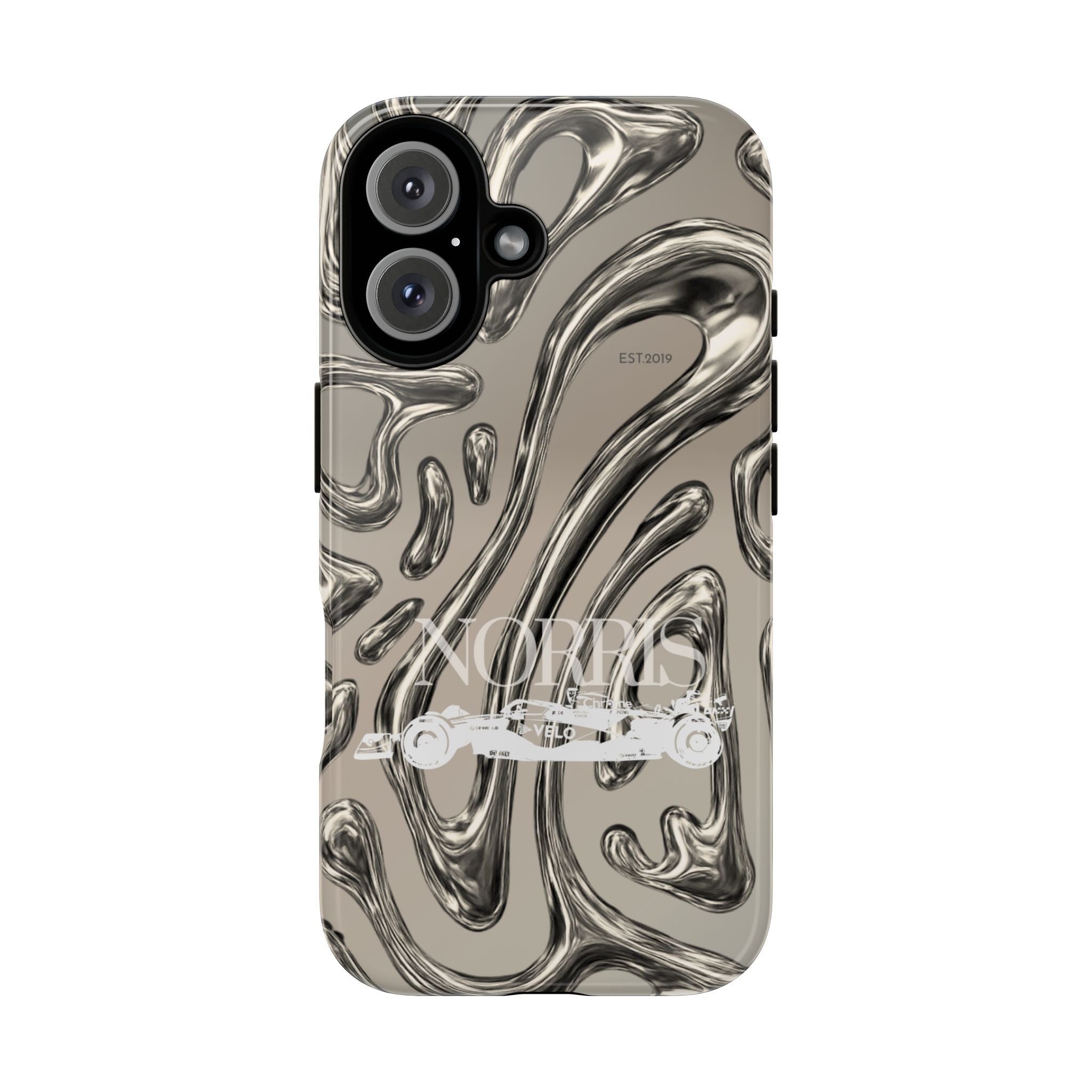 Lando Norris Chrome Phone Case (Glossy and Matte)