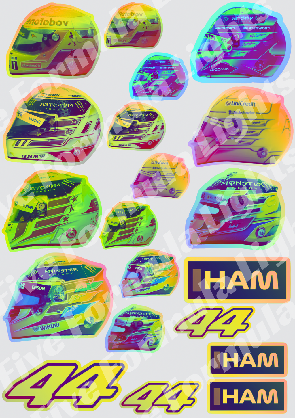 Lewis Hamilton Stickers
