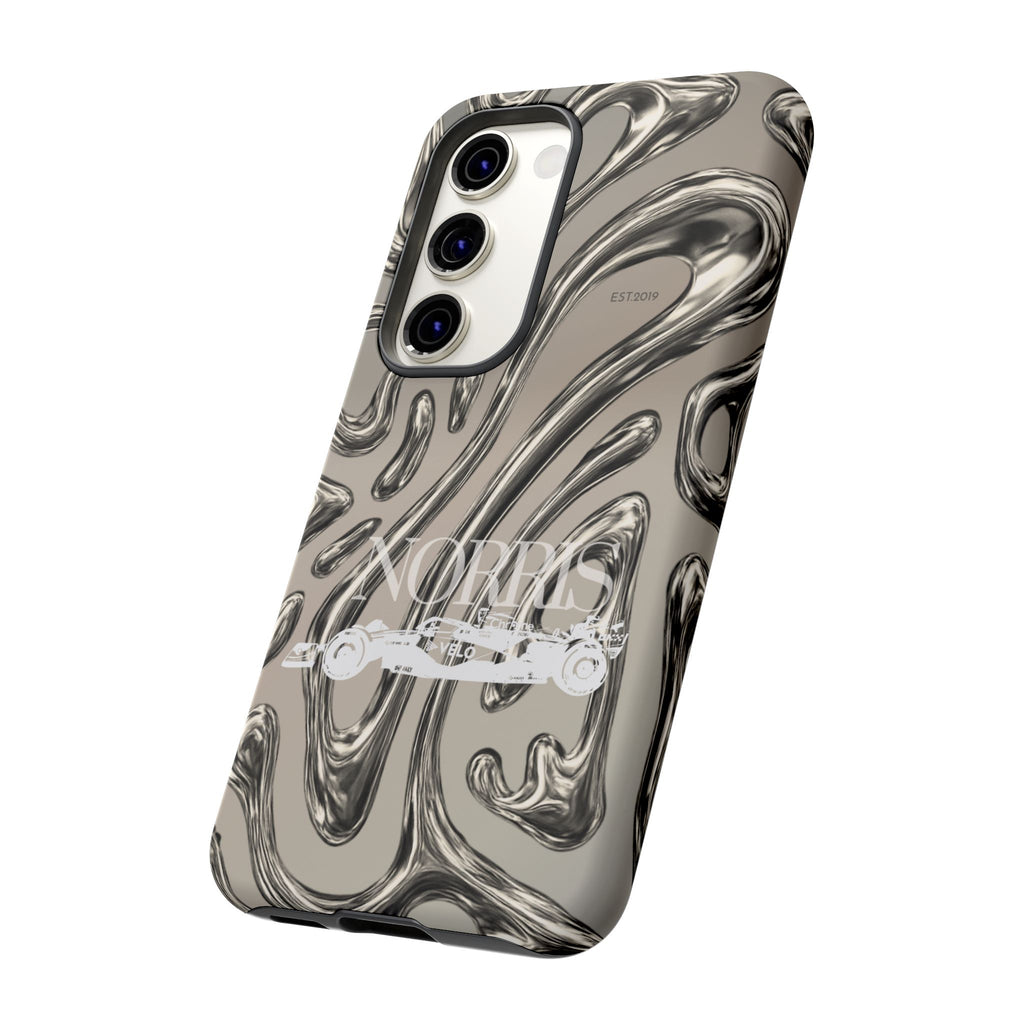 Lando Norris Chrome Phone Case (Glossy and Matte)