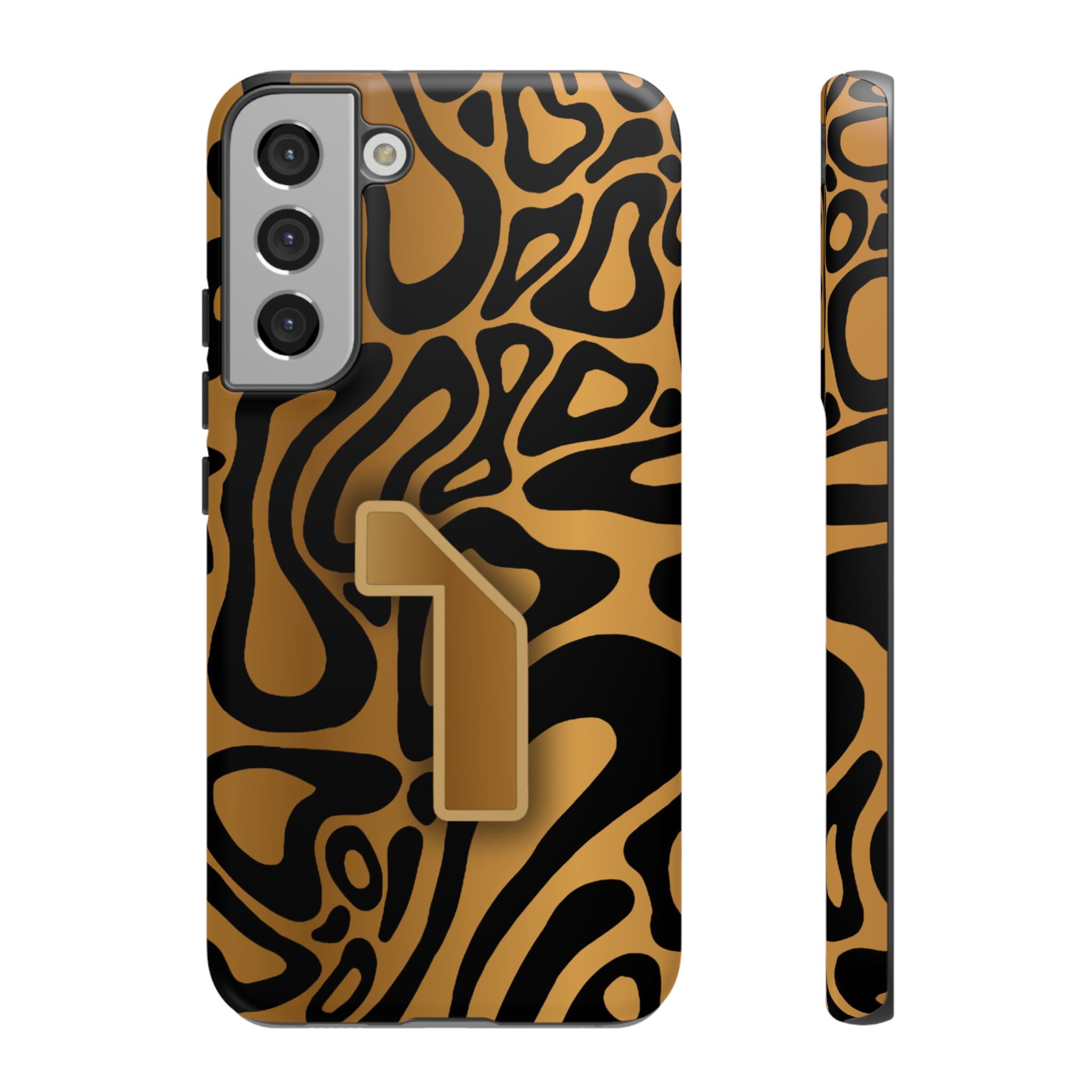 Lando Norris Championship Gold Blob Phone Case (Glossy and Matte)