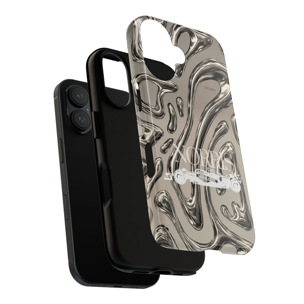 Lando Norris Chrome Phone Case (Glossy and Matte)