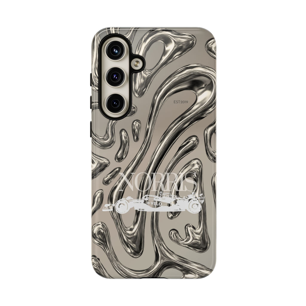 Lando Norris Chrome Phone Case (Glossy and Matte)