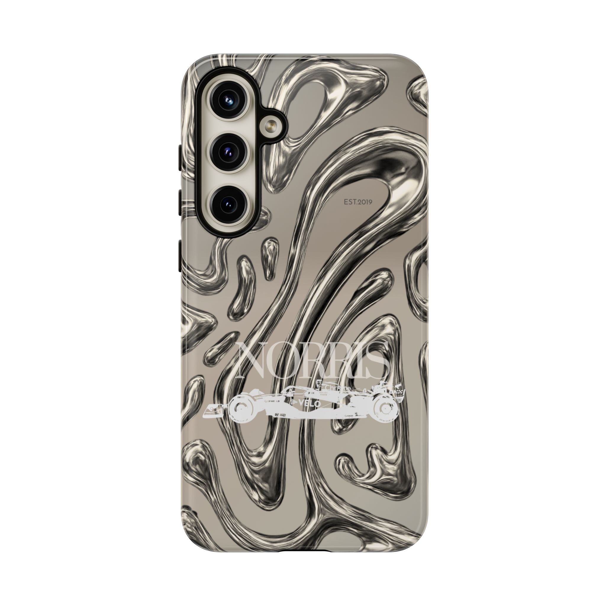 Lando Norris Chrome Phone Case (Glossy and Matte)