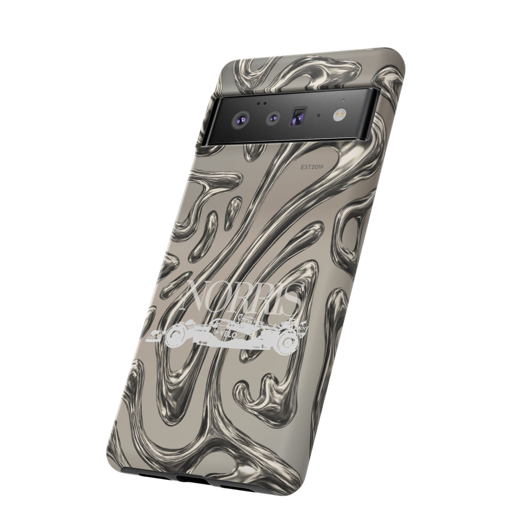 Lando Norris Chrome Phone Case (Glossy and Matte)