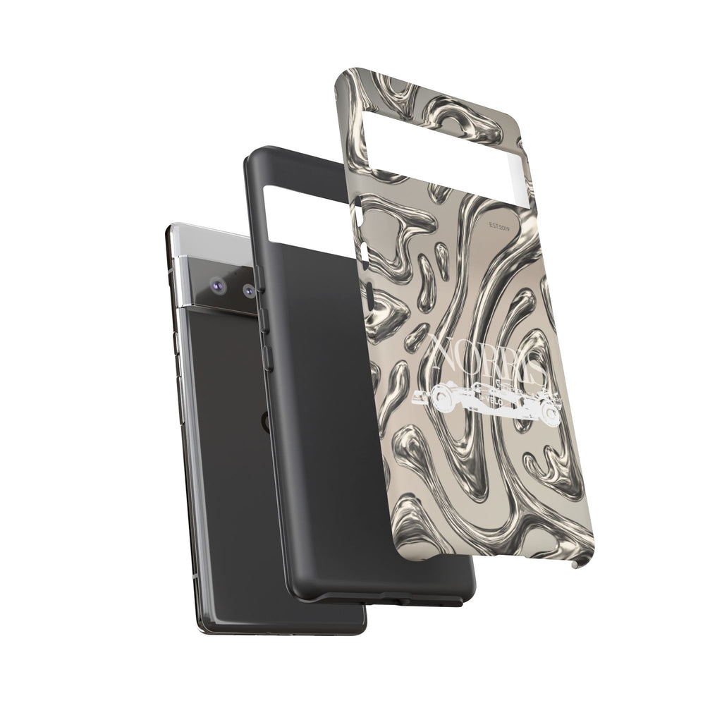 Lando Norris Chrome Phone Case (Glossy and Matte)