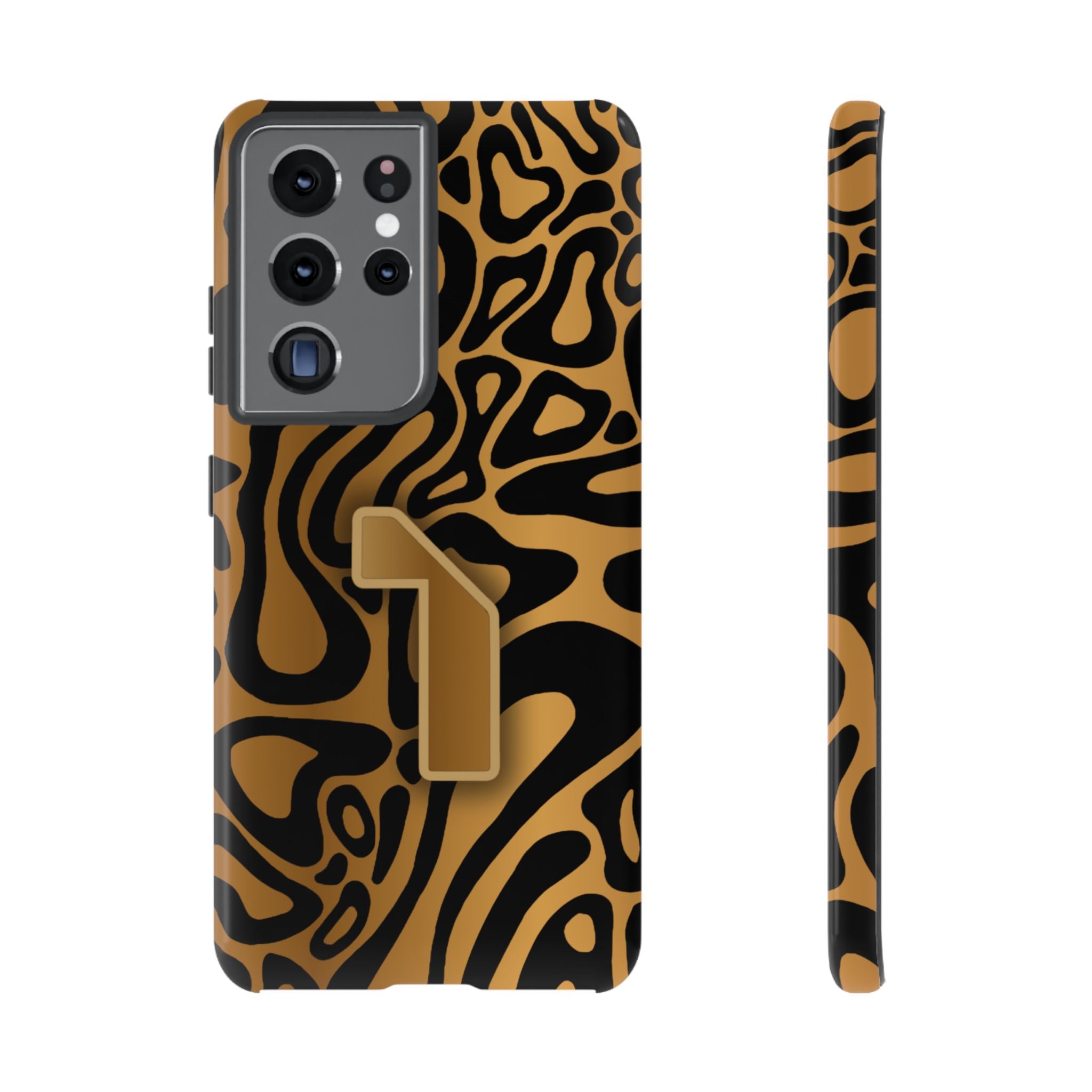 Lando Norris Championship Gold Blob Phone Case (Glossy and Matte)