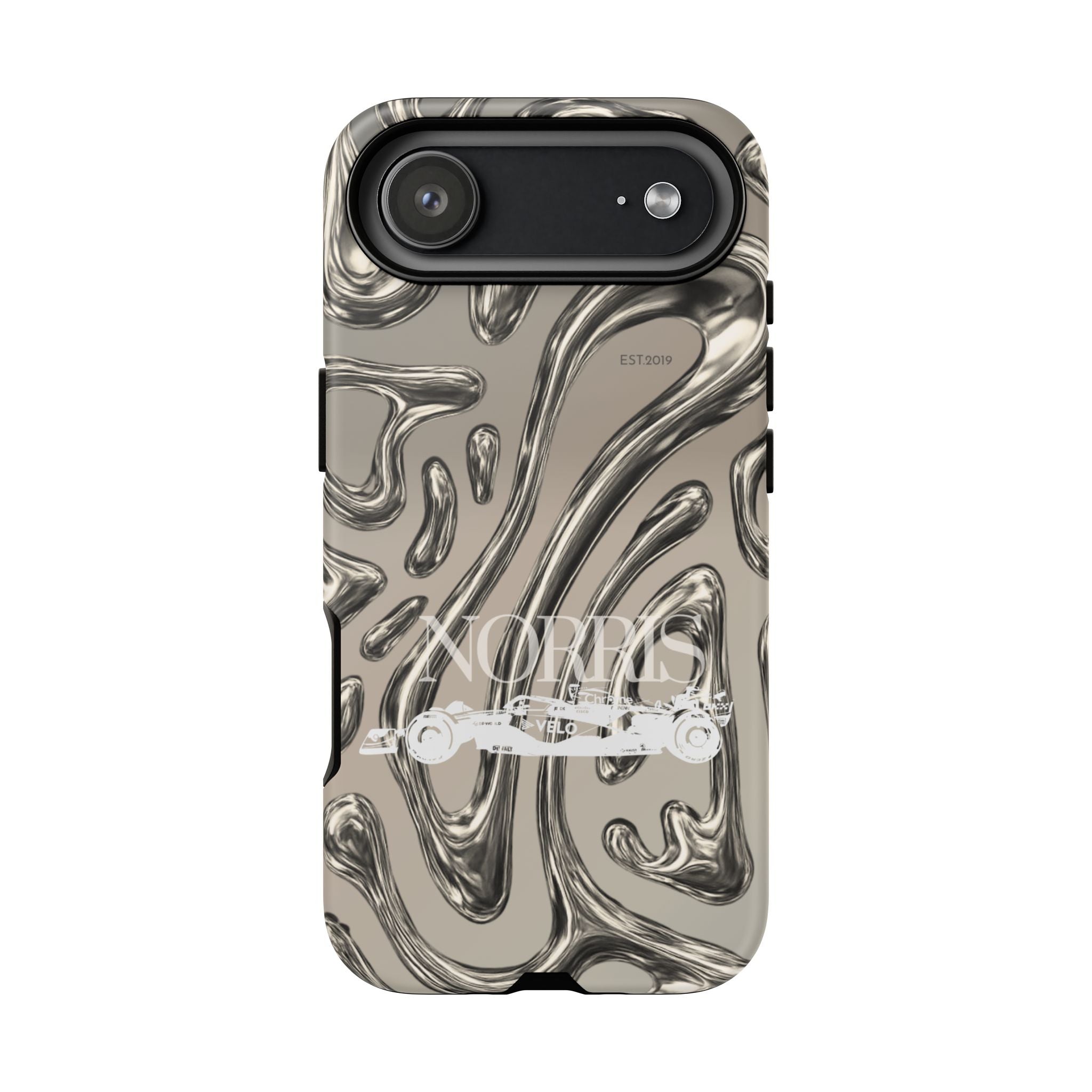 Lando Norris Chrome Phone Case (Glossy and Matte)