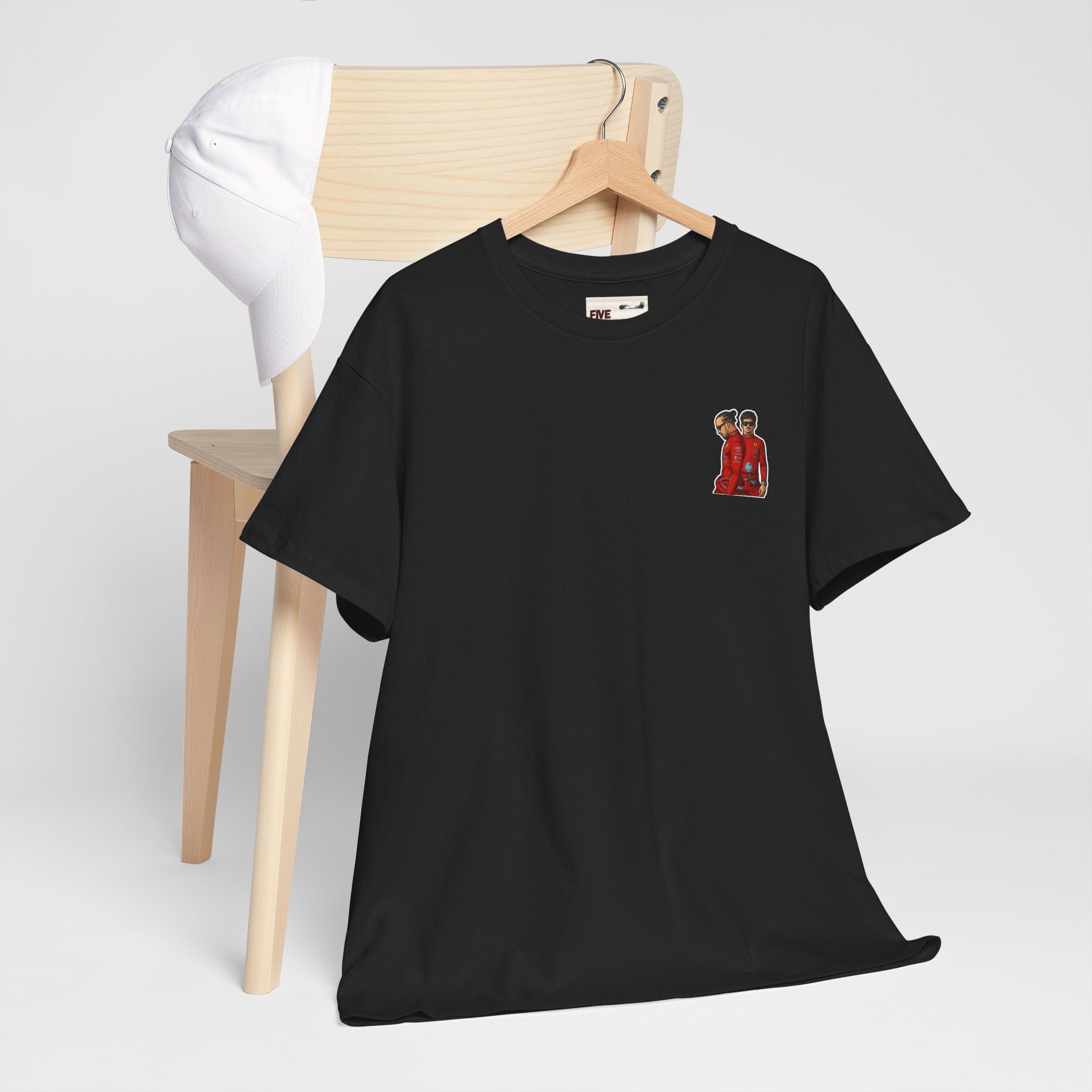 Charles Leclerc + Lewis Hamilton Cotton T-Shirt