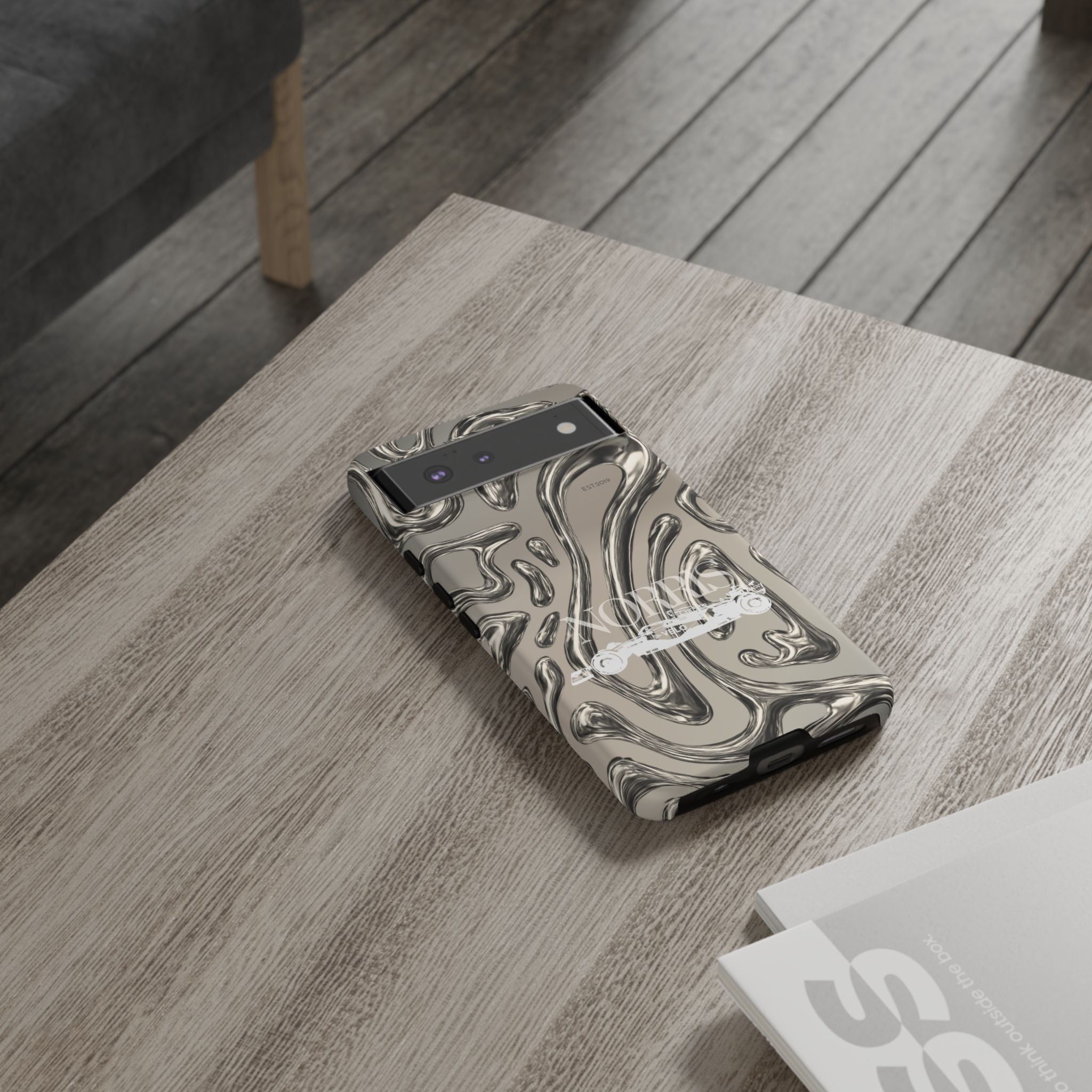 Lando Norris Chrome Phone Case (Glossy and Matte)
