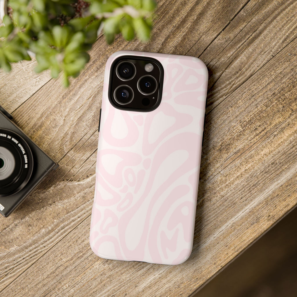 Lando Norris Pink Blob Phone Case (Glossy and Matte)