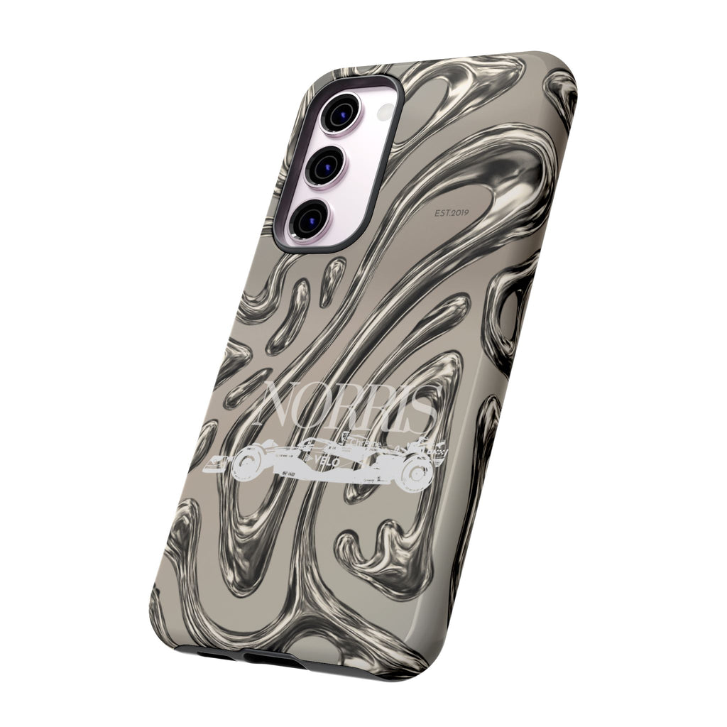 Lando Norris Chrome Phone Case (Glossy and Matte)
