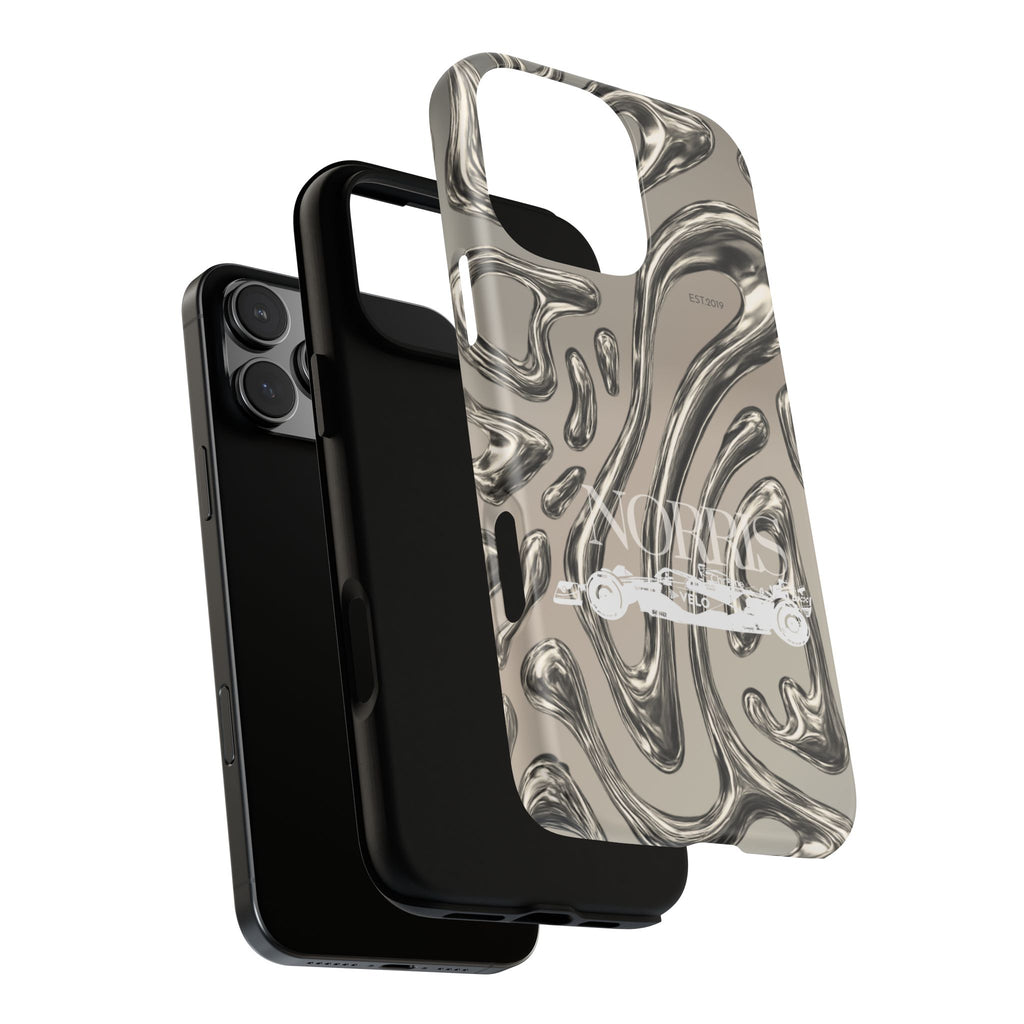 Lando Norris Chrome Phone Case (Glossy and Matte)