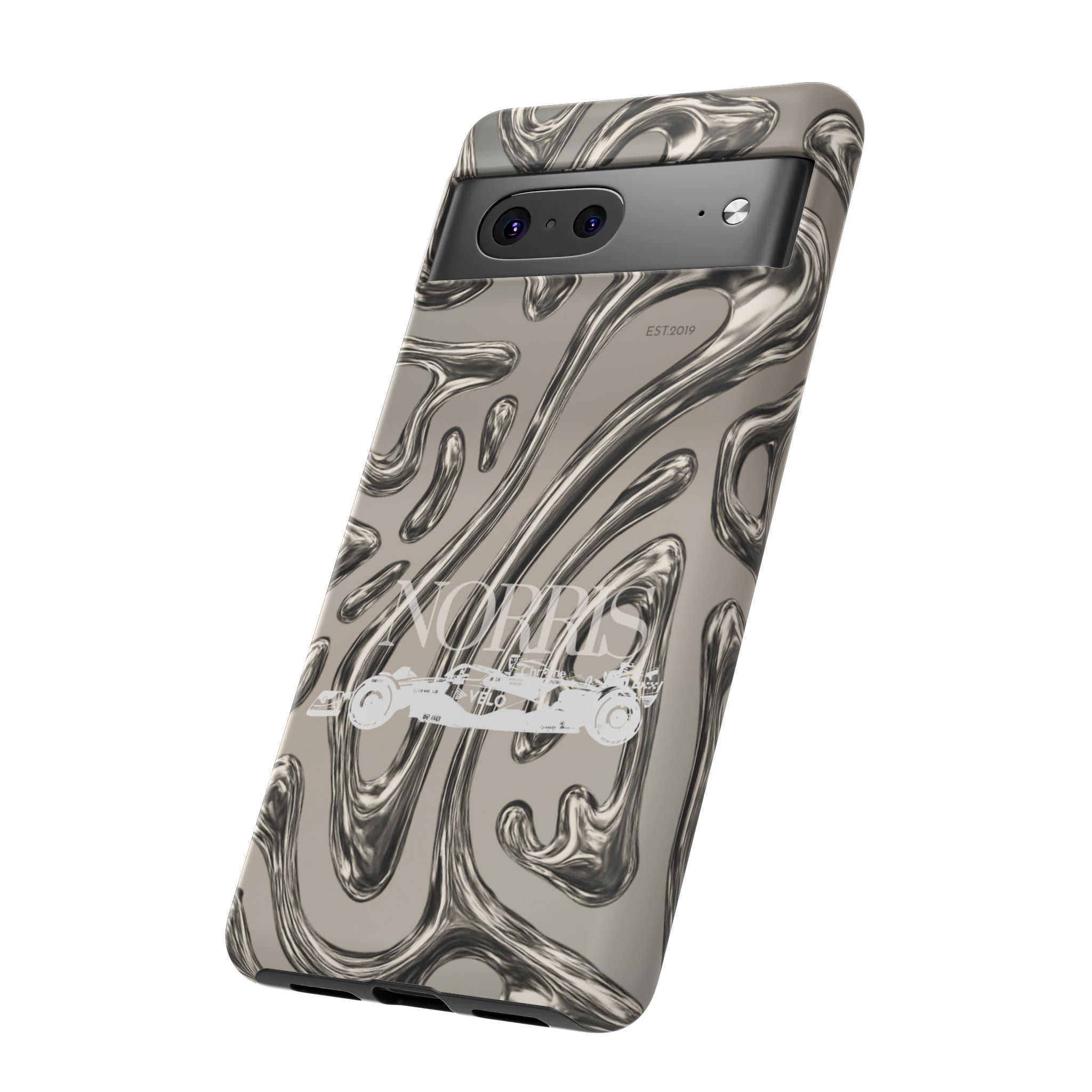 Lando Norris Chrome Phone Case (Glossy and Matte)