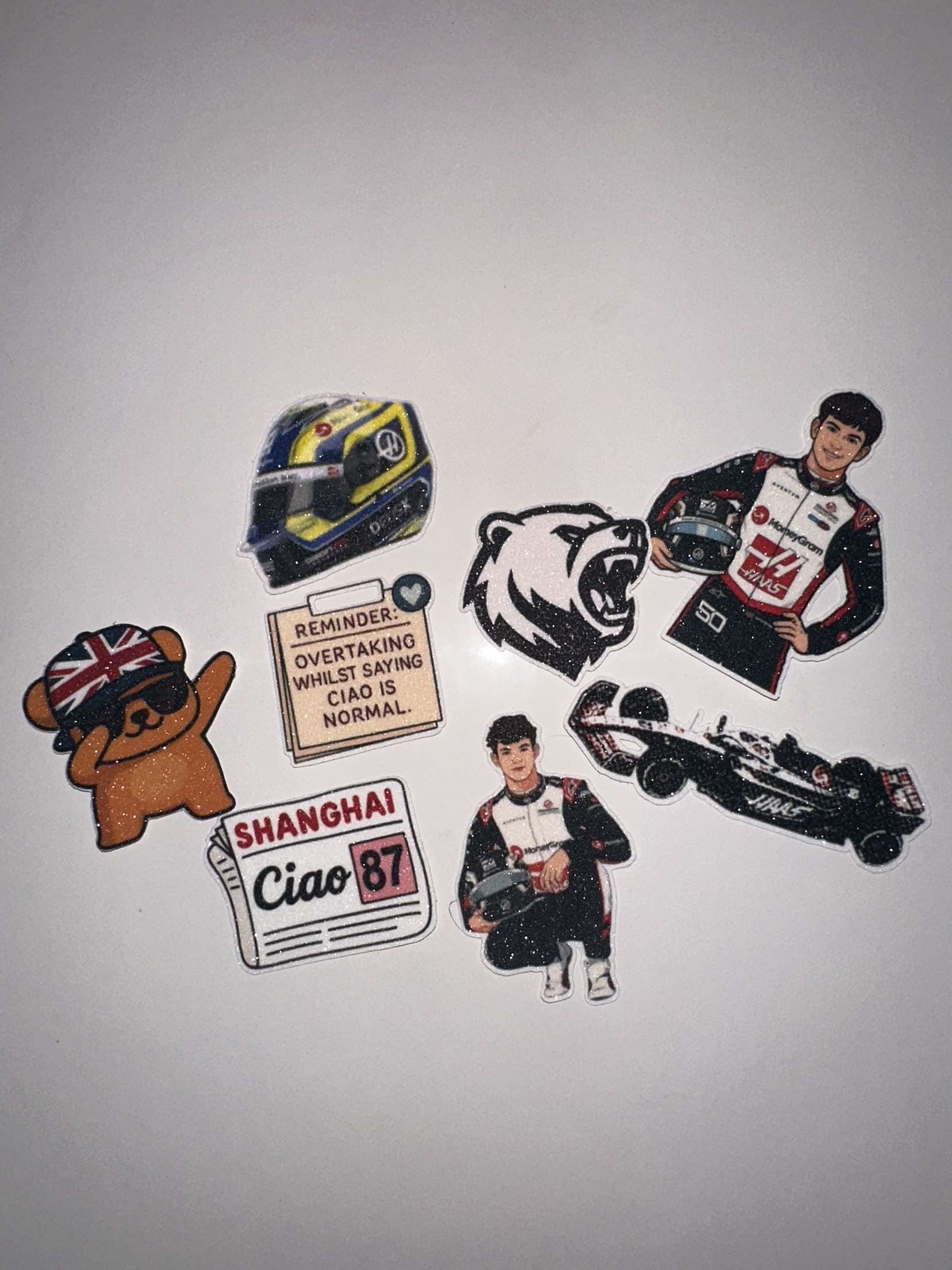 Ollie Bearman Stickers