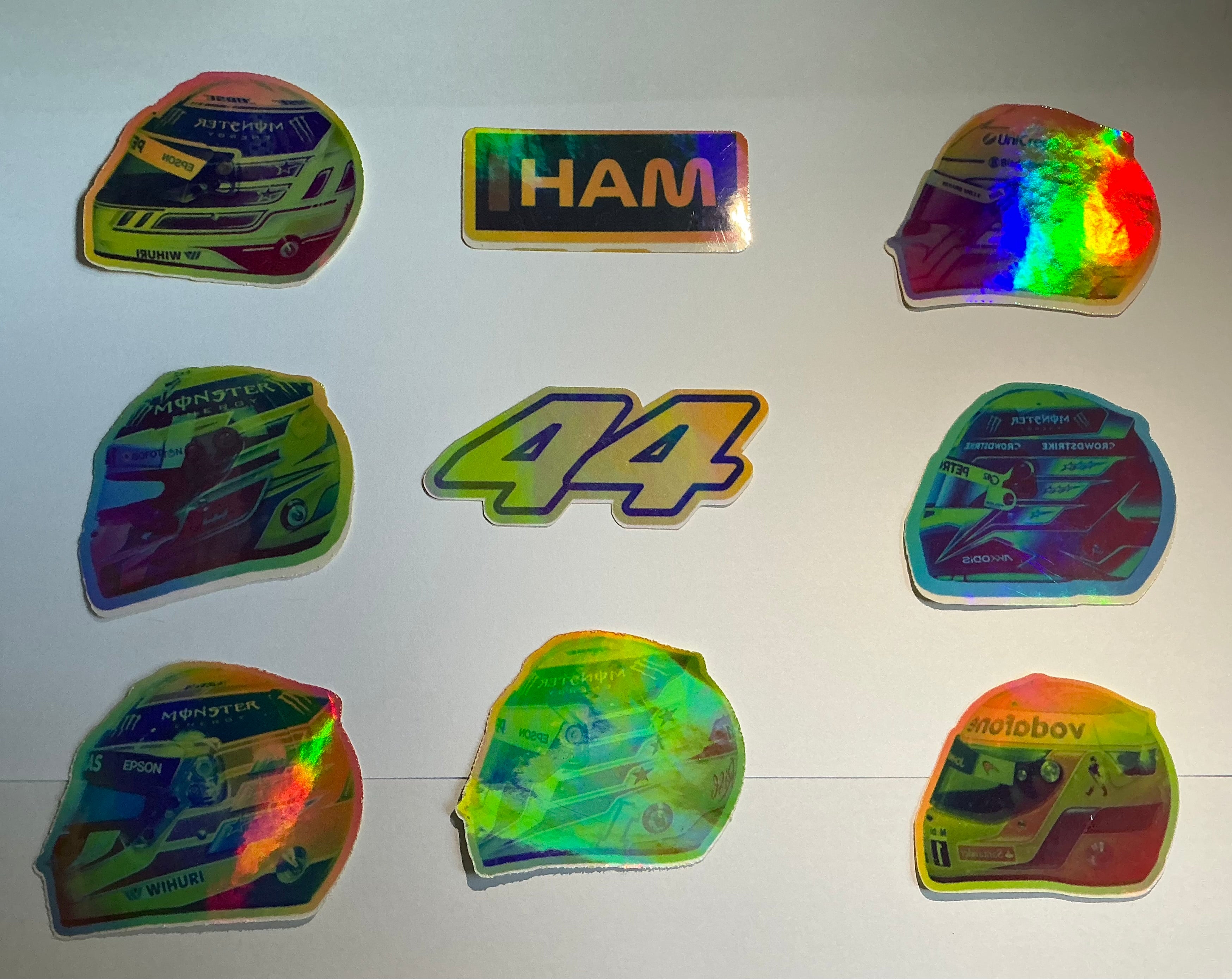 Lewis Hamilton Stickers