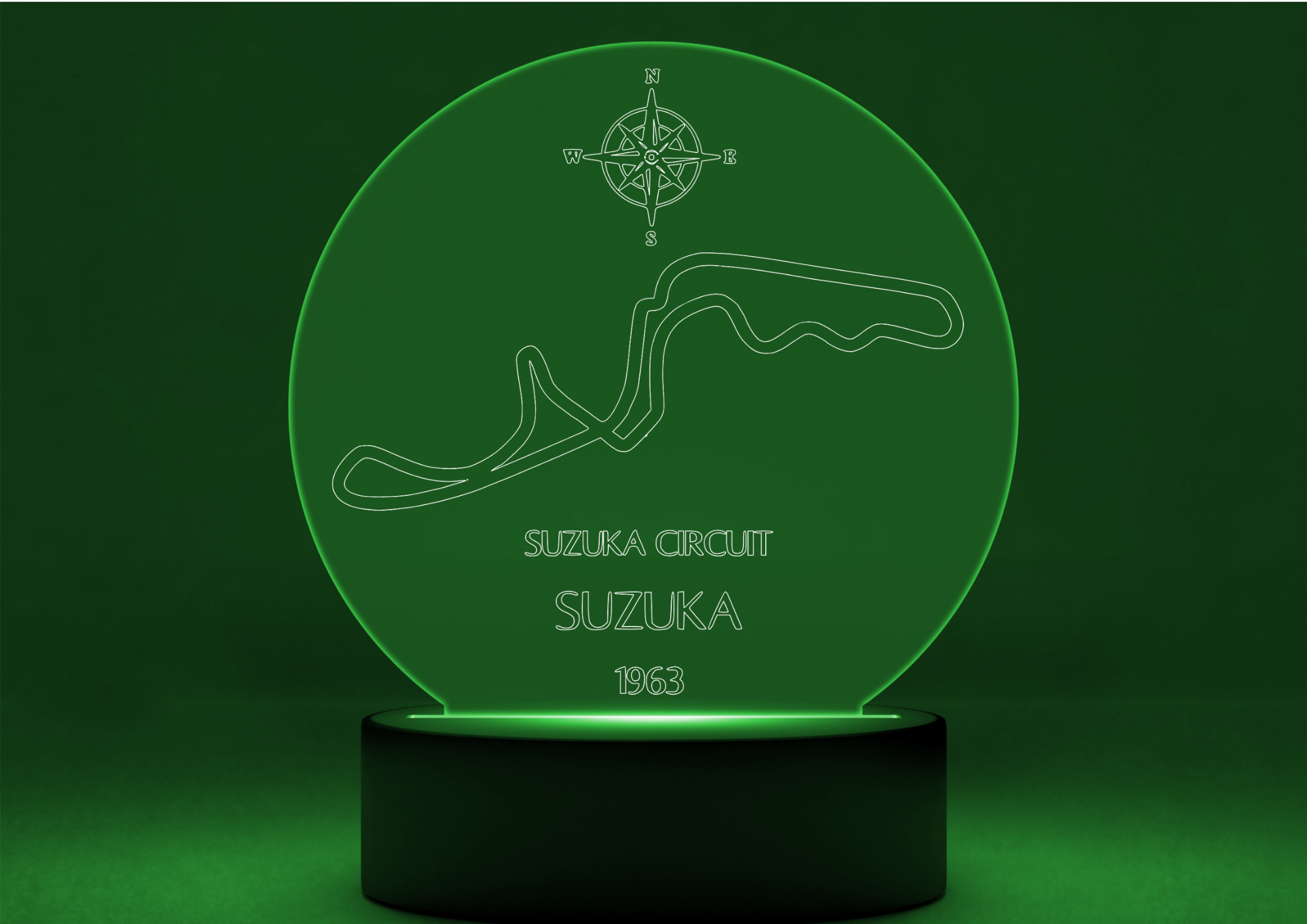 Circuit LED Night Light with Base