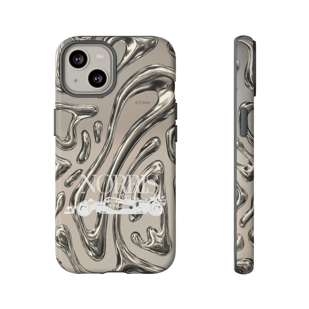 Lando Norris Chrome Phone Case (Glossy and Matte)