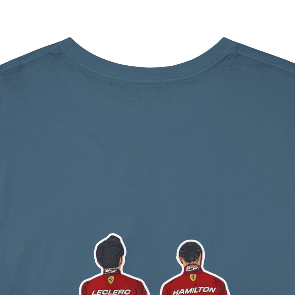 Charles Leclerc + Lewis Hamilton Cotton T-Shirt