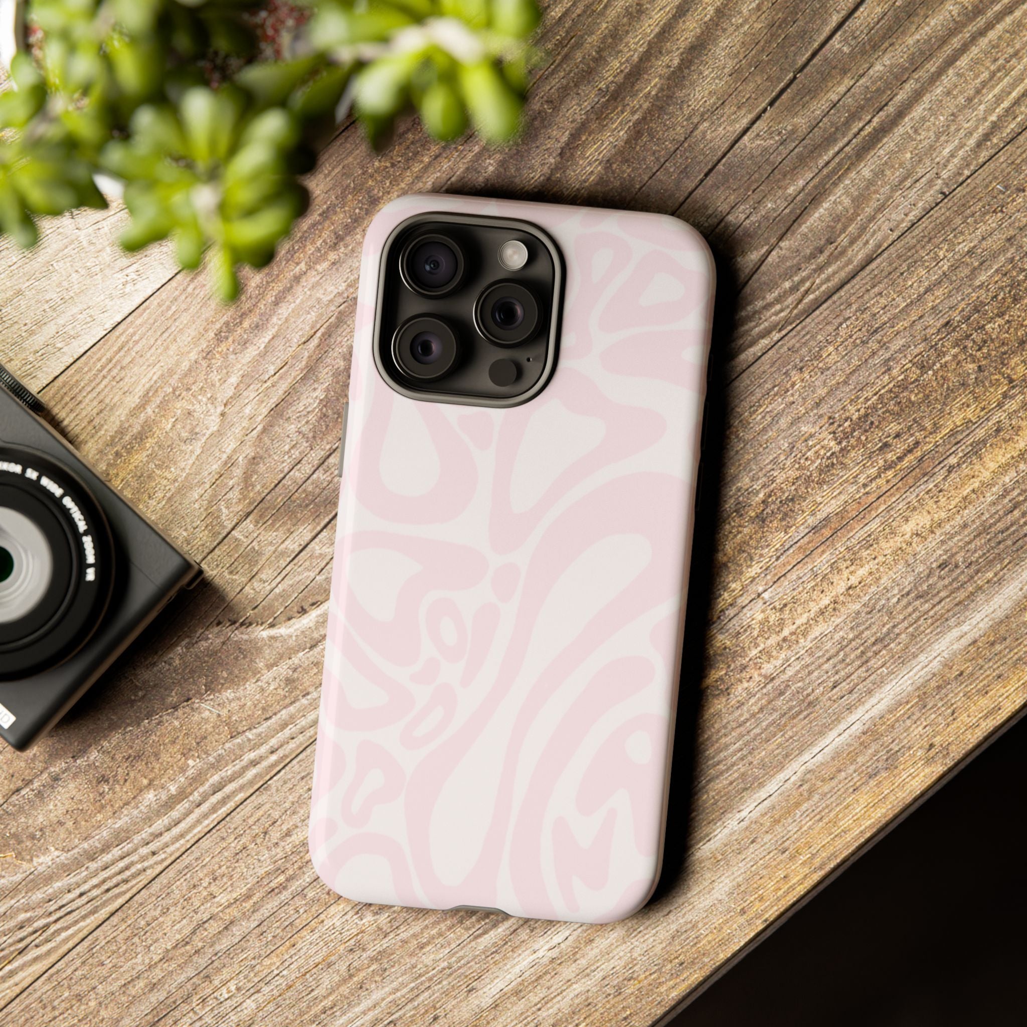 Lando Norris Pink Blob Phone Case (Glossy and Matte)