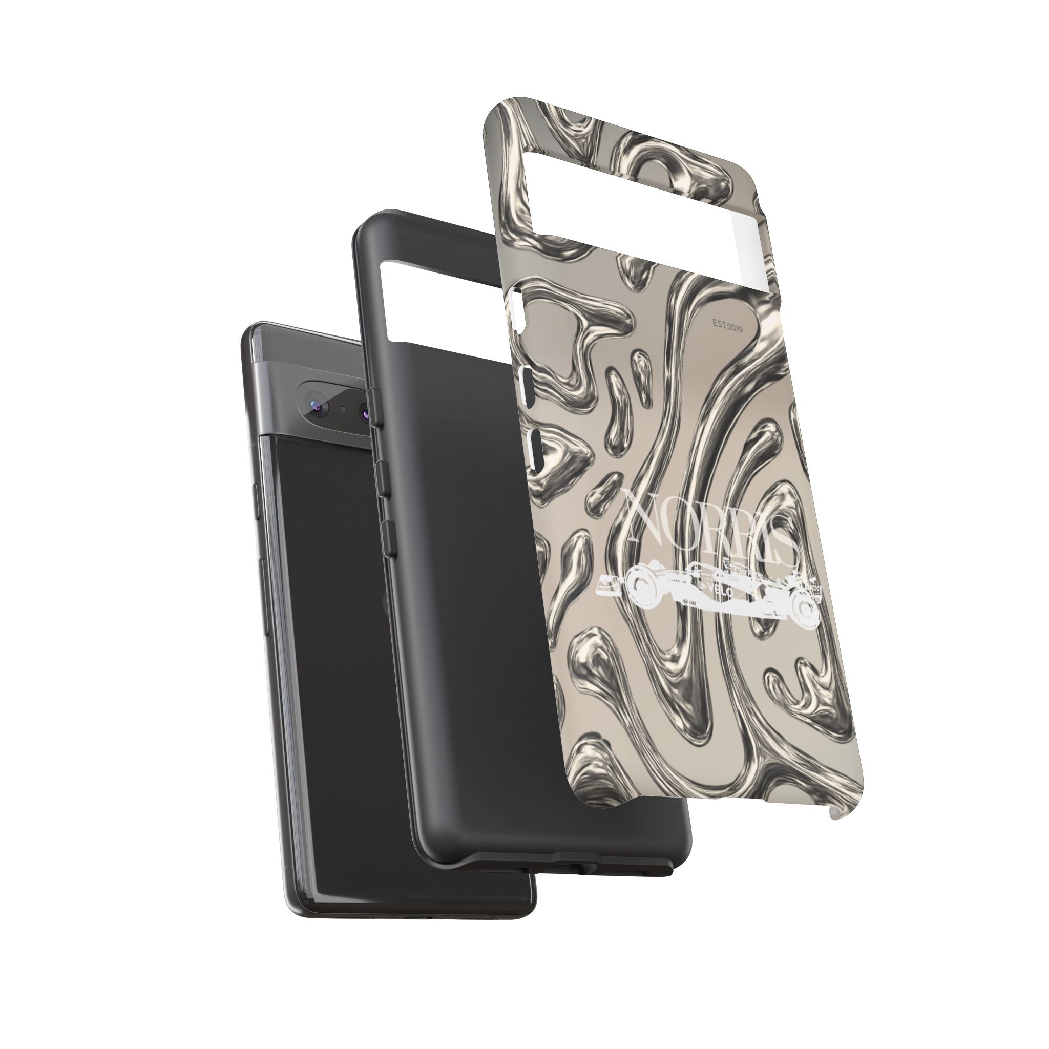 Lando Norris Chrome Phone Case (Glossy and Matte)