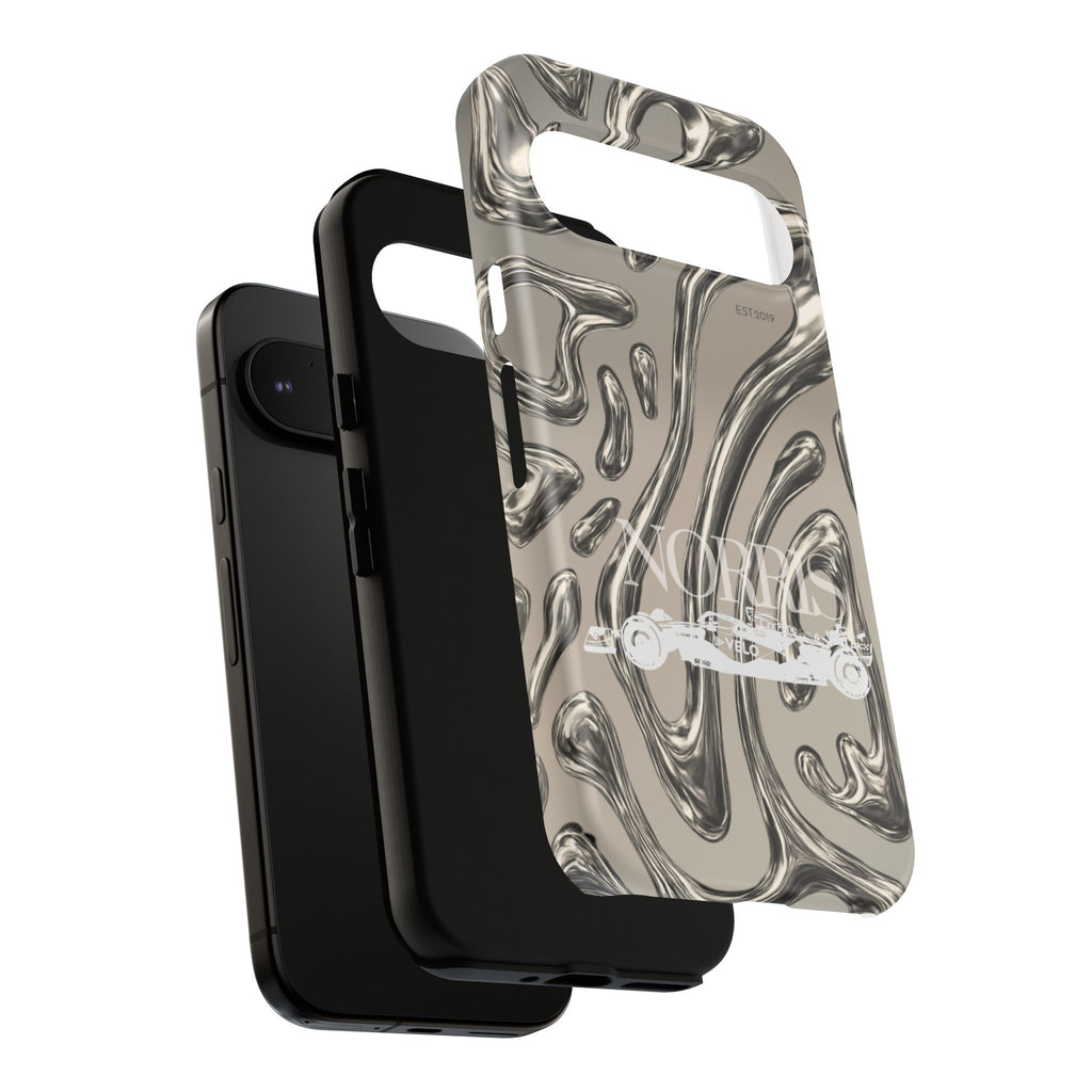 Lando Norris Chrome Phone Case (Glossy and Matte)