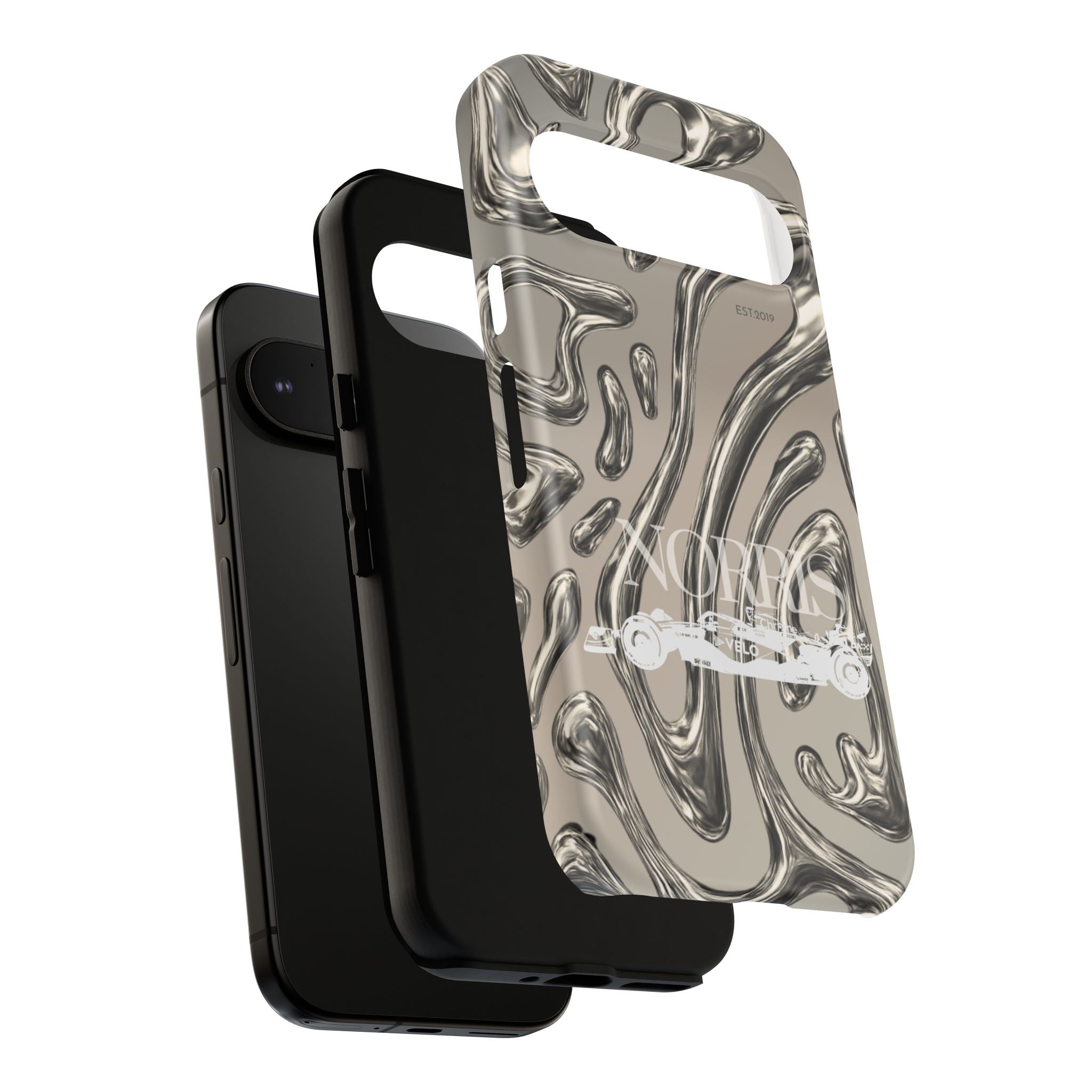 Lando Norris Chrome Phone Case (Glossy and Matte)