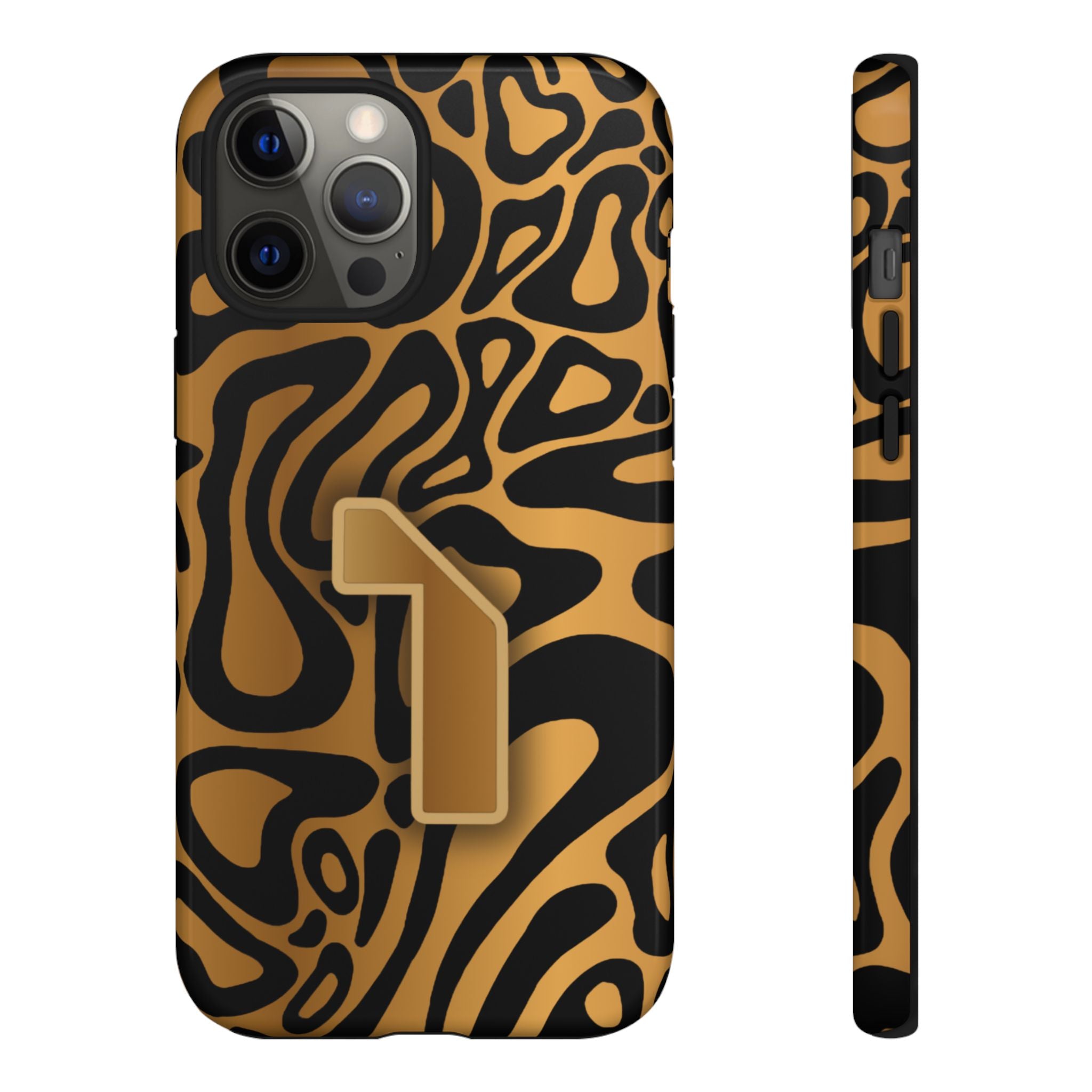 Lando Norris Championship Gold Blob Phone Case (Glossy and Matte)