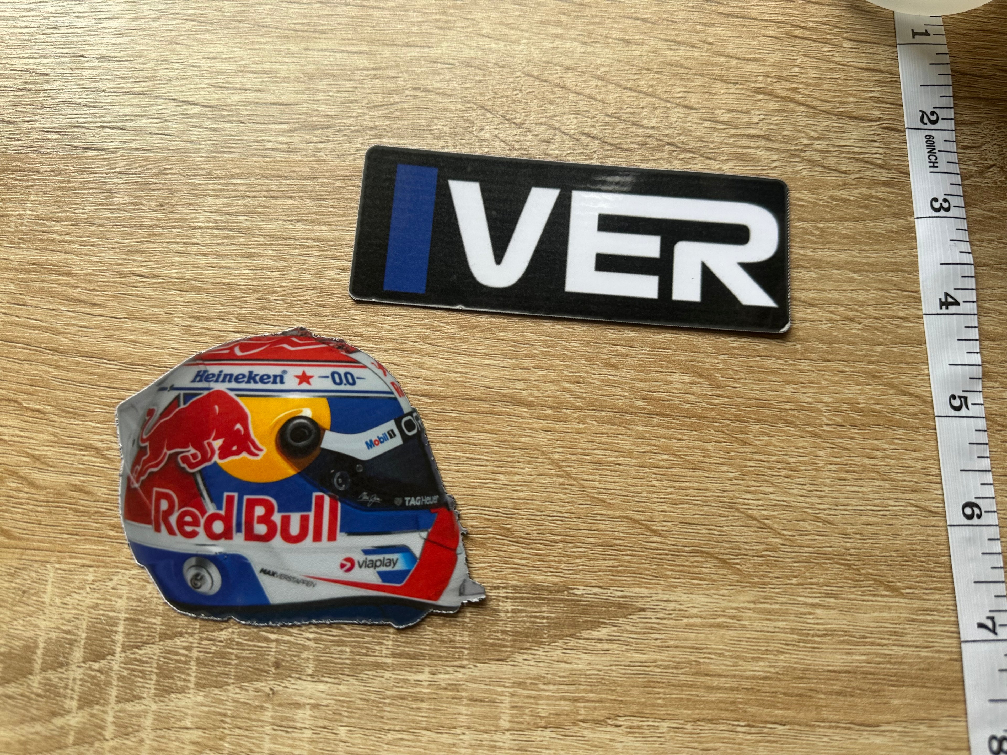 Driver Helmet Laminate Magnets