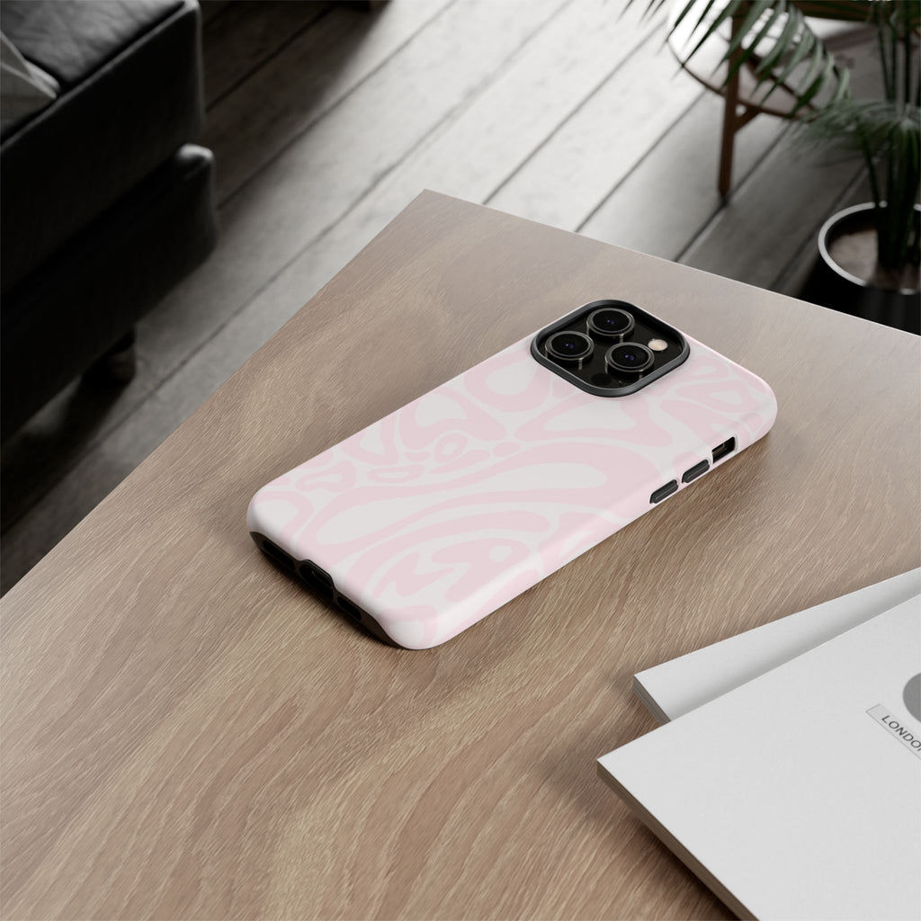 Lando Norris Pink Blob Phone Case (Glossy and Matte)