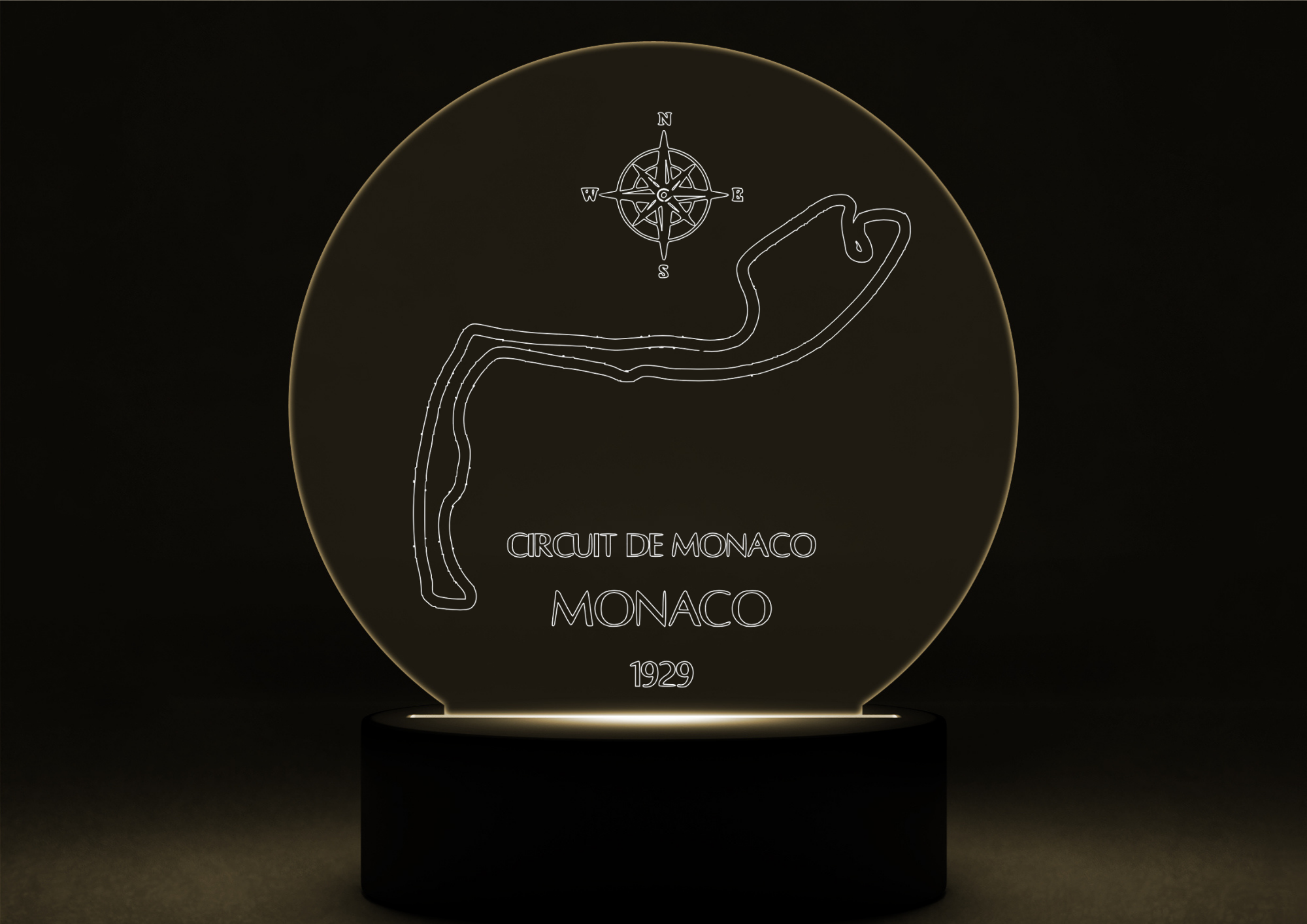 Circuit LED Night Light with Base