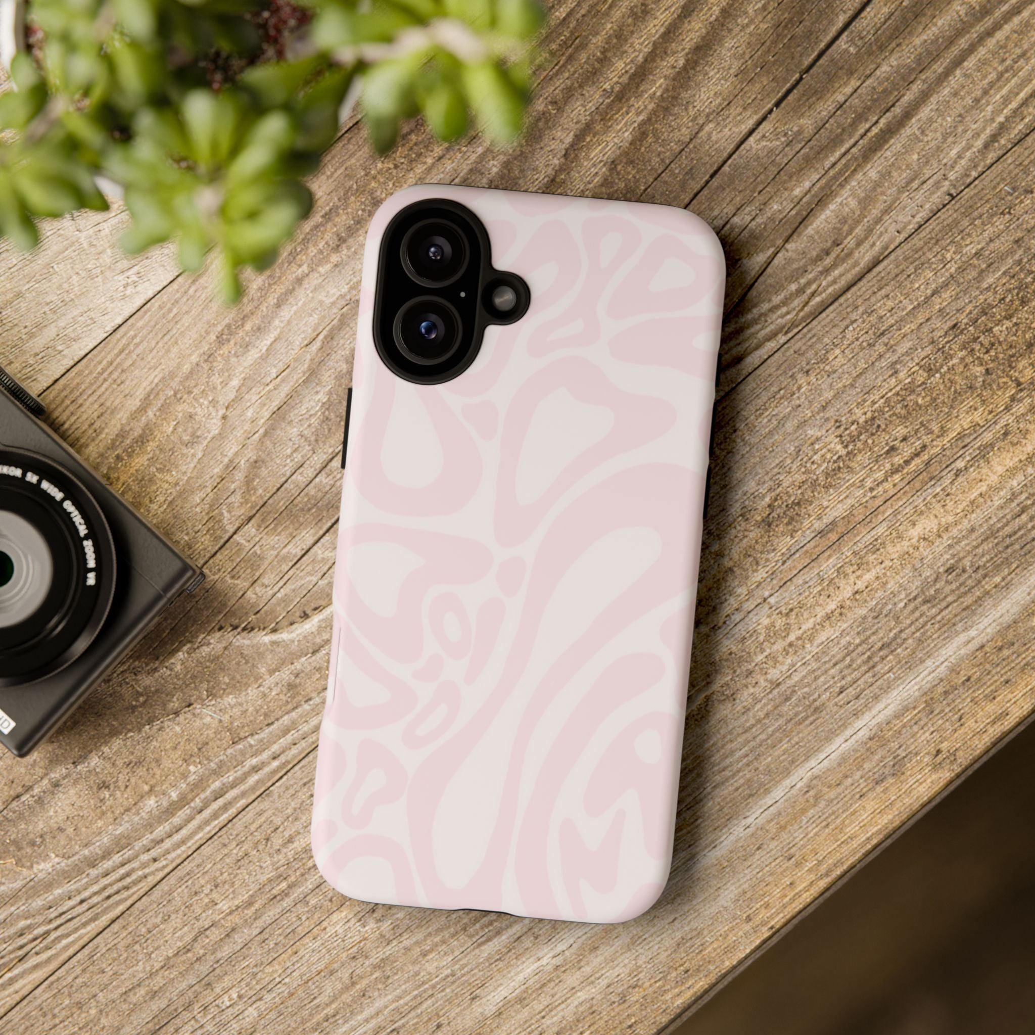 Lando Norris Pink Blob Phone Case (Glossy and Matte)