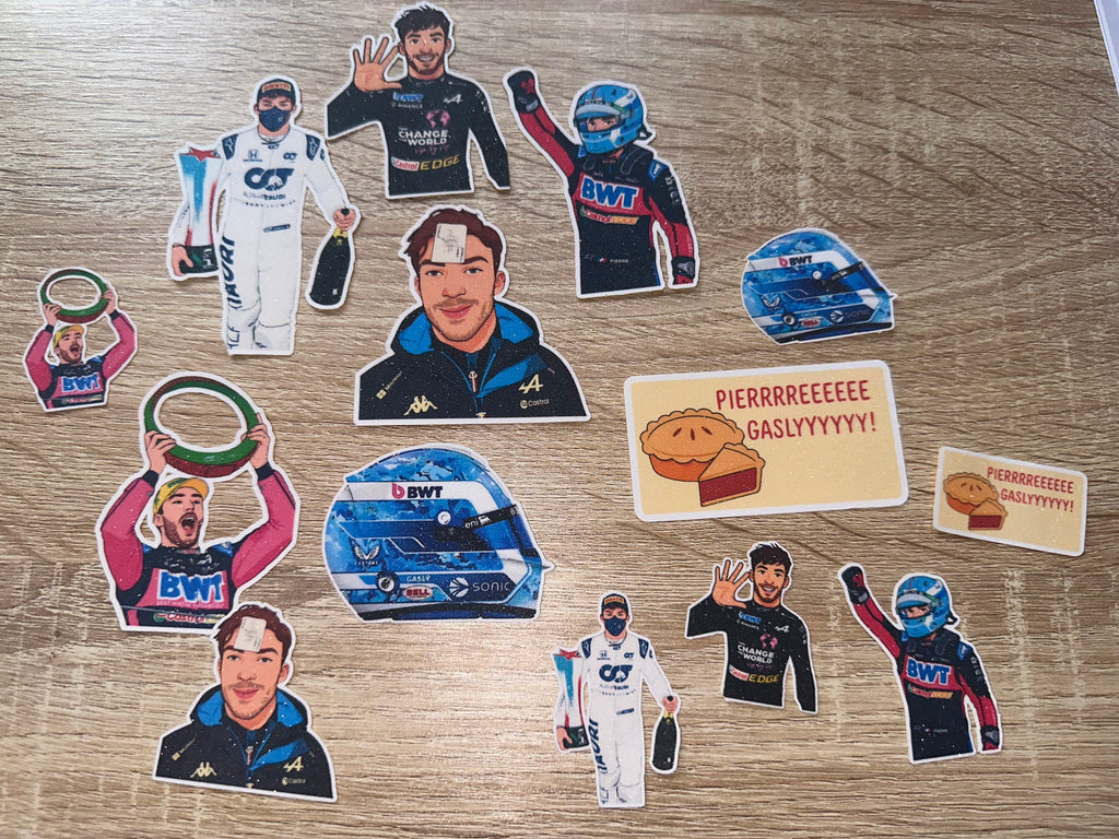 Pierre Gasly Stickers
