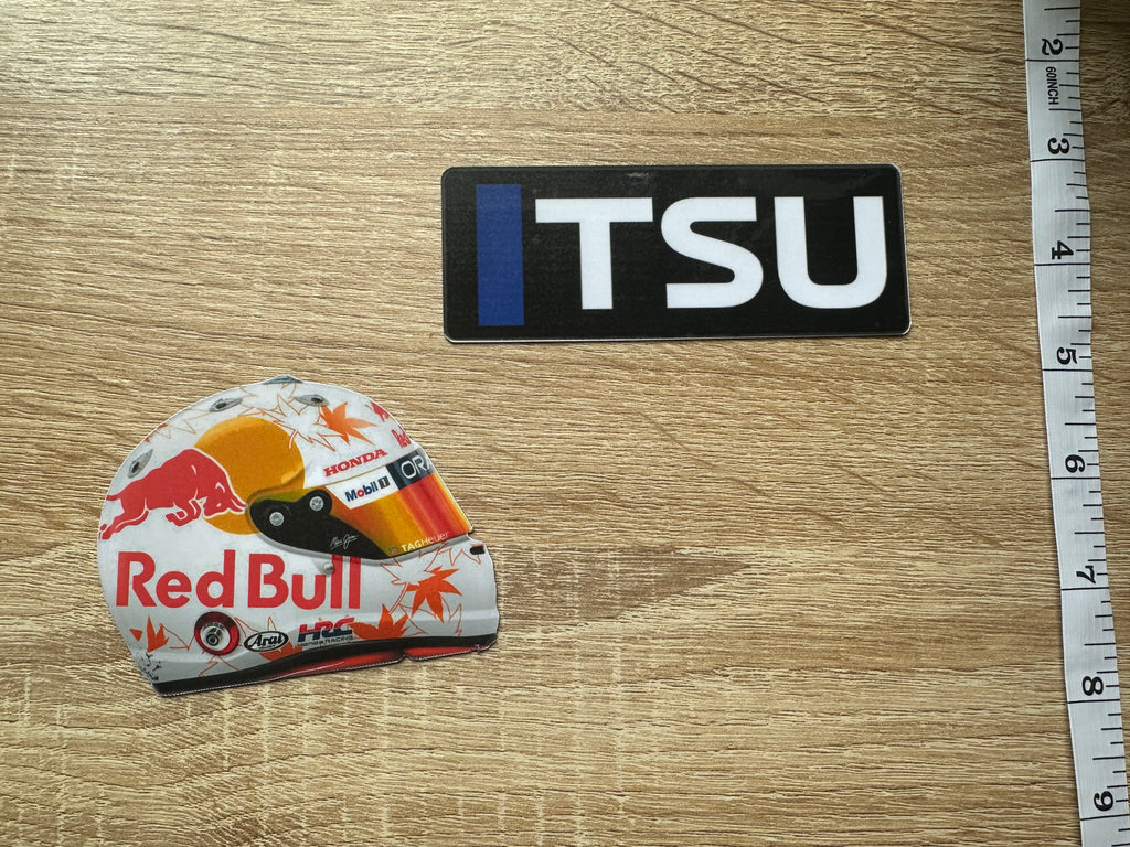 Driver Helmet Laminate Magnets