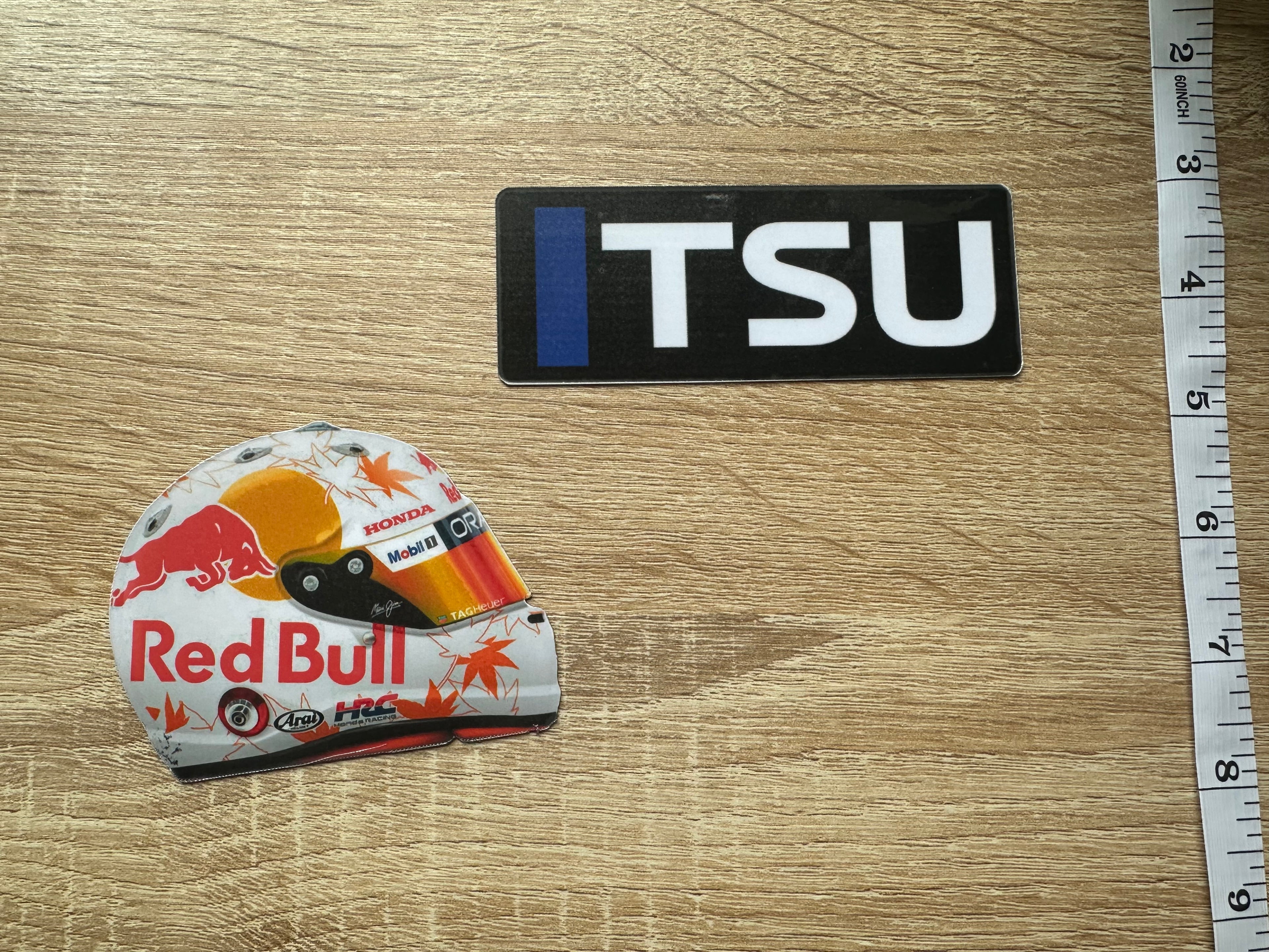 Driver Helmet Laminate Magnets