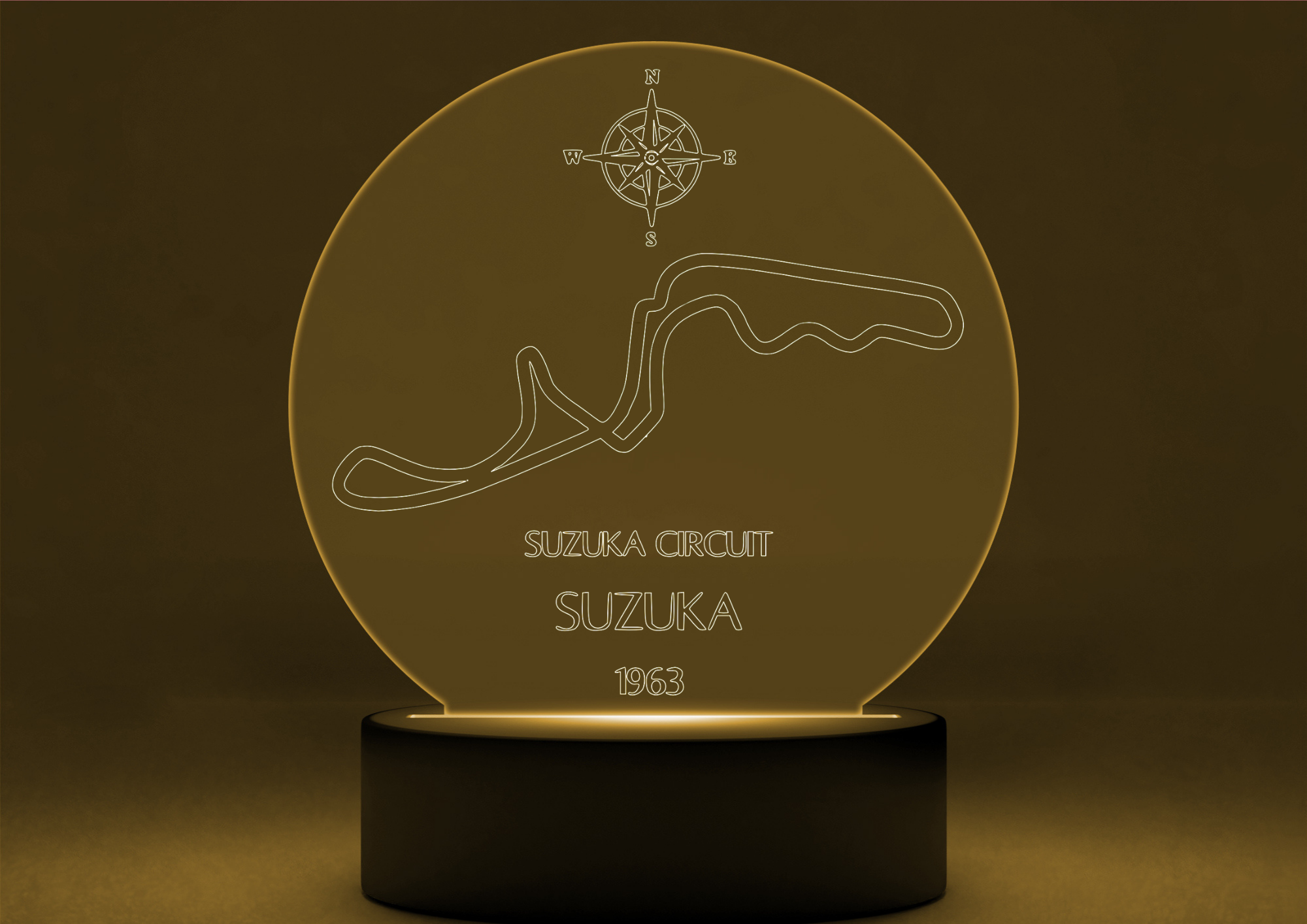 Circuit LED Night Light with Base