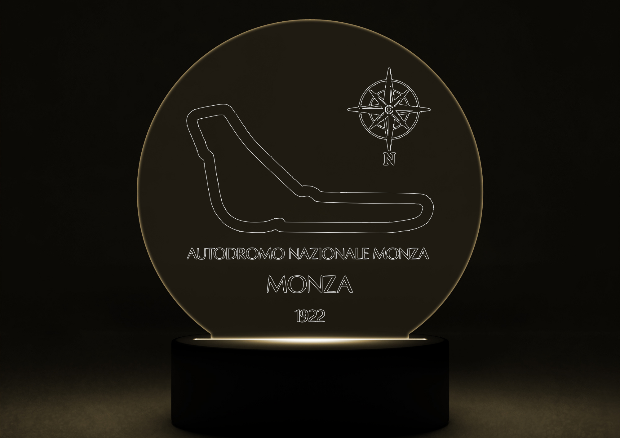 Circuit LED Night Light with Base