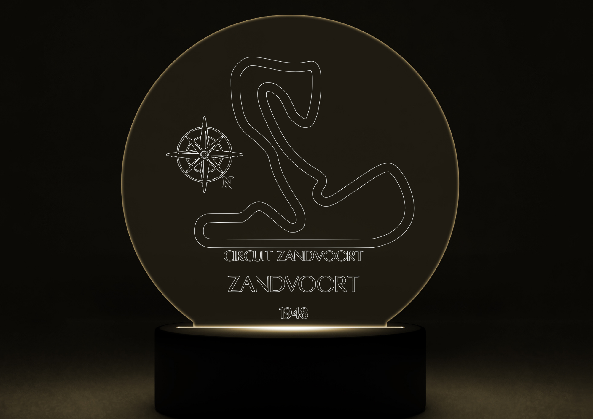 Circuit LED Night Light with Base