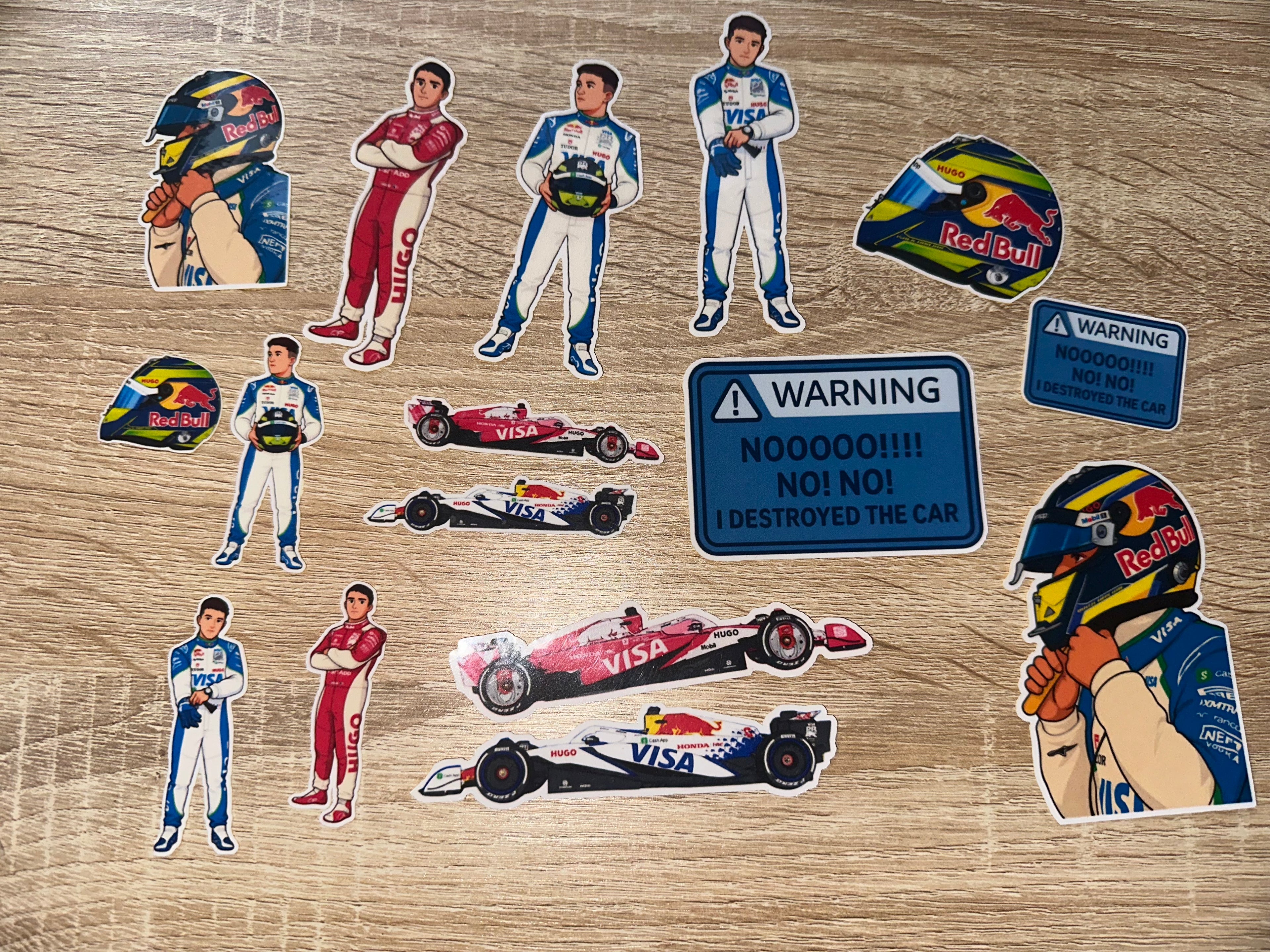 Isack Hadjar Stickers