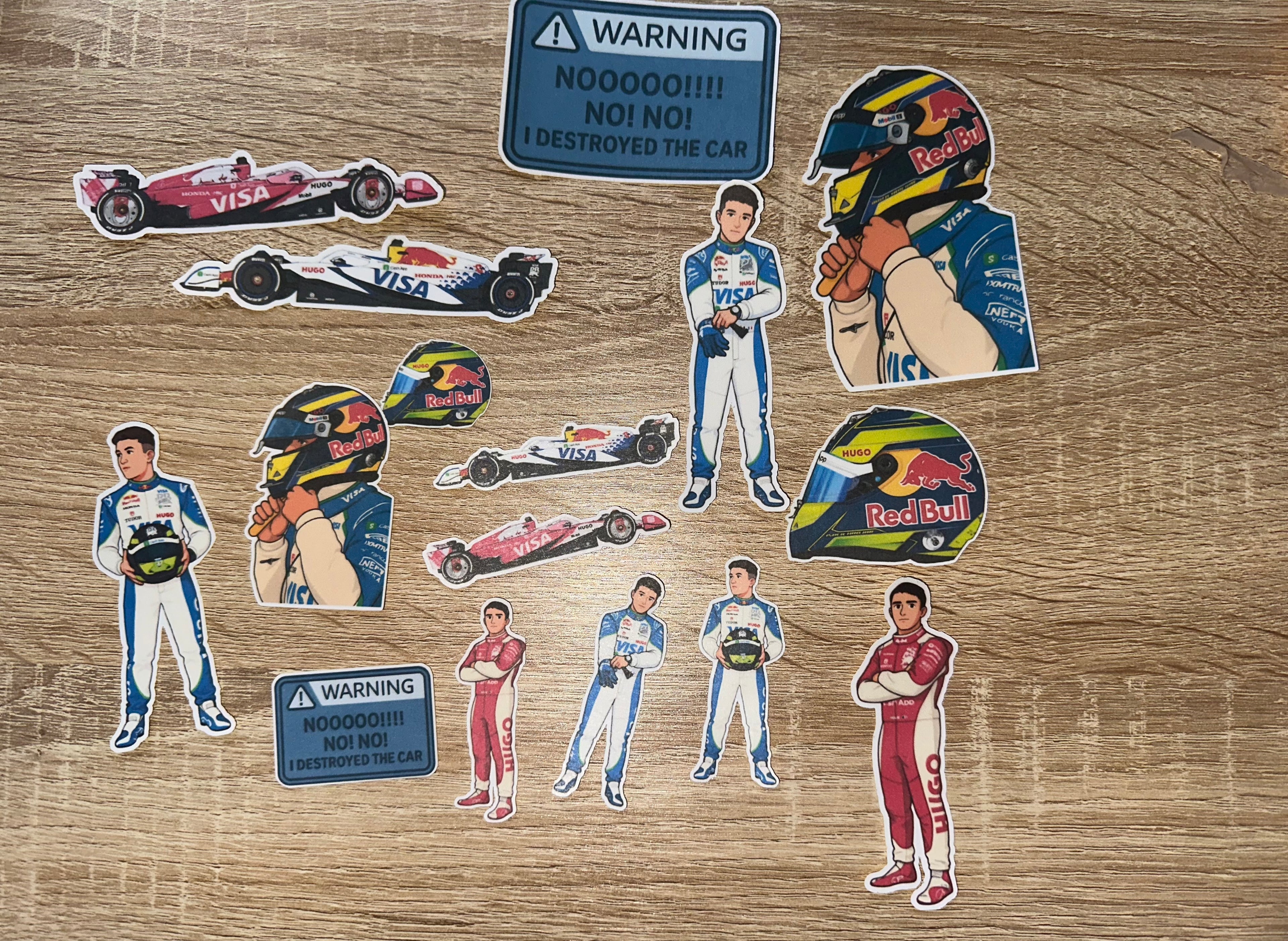 Isack Hadjar Stickers