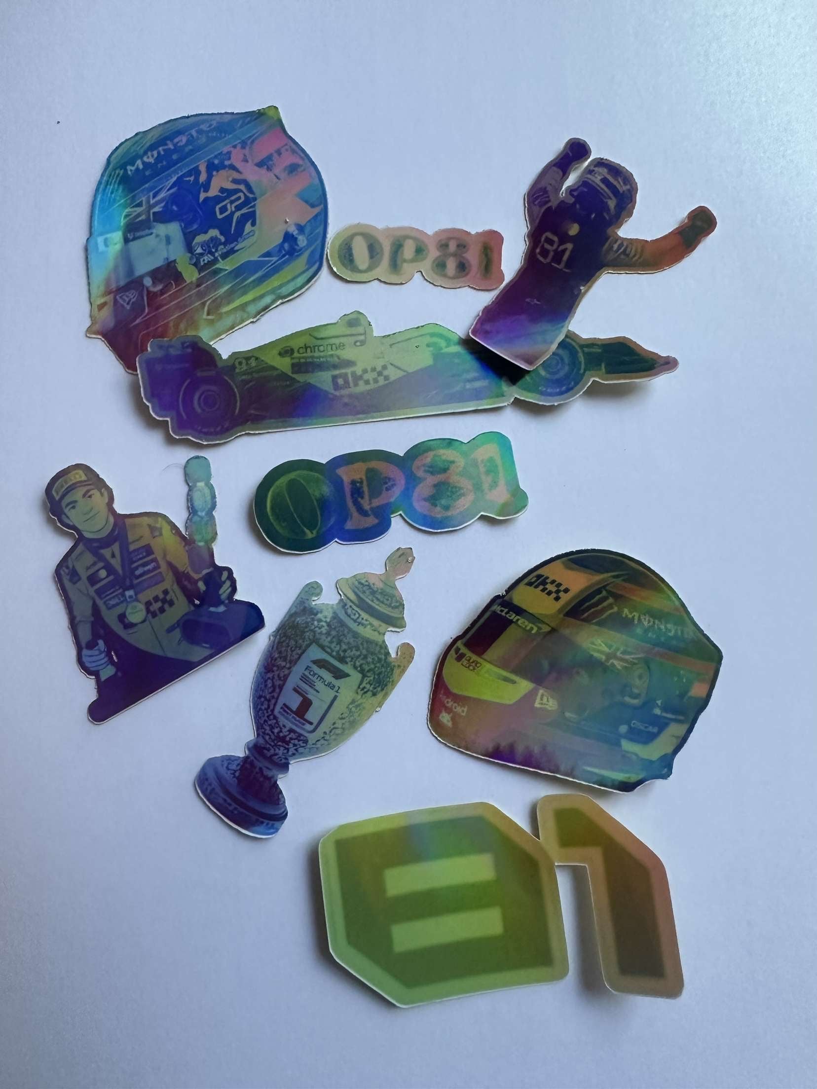 Oscar Piastri Stickers
