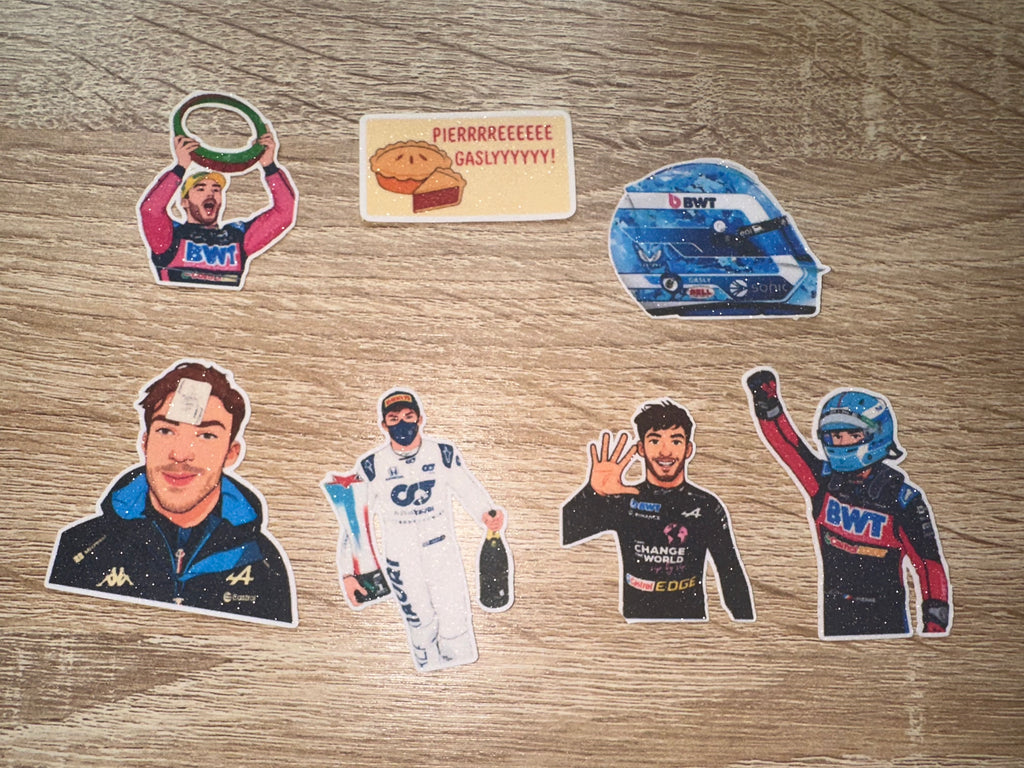 Pierre Gasly Stickers