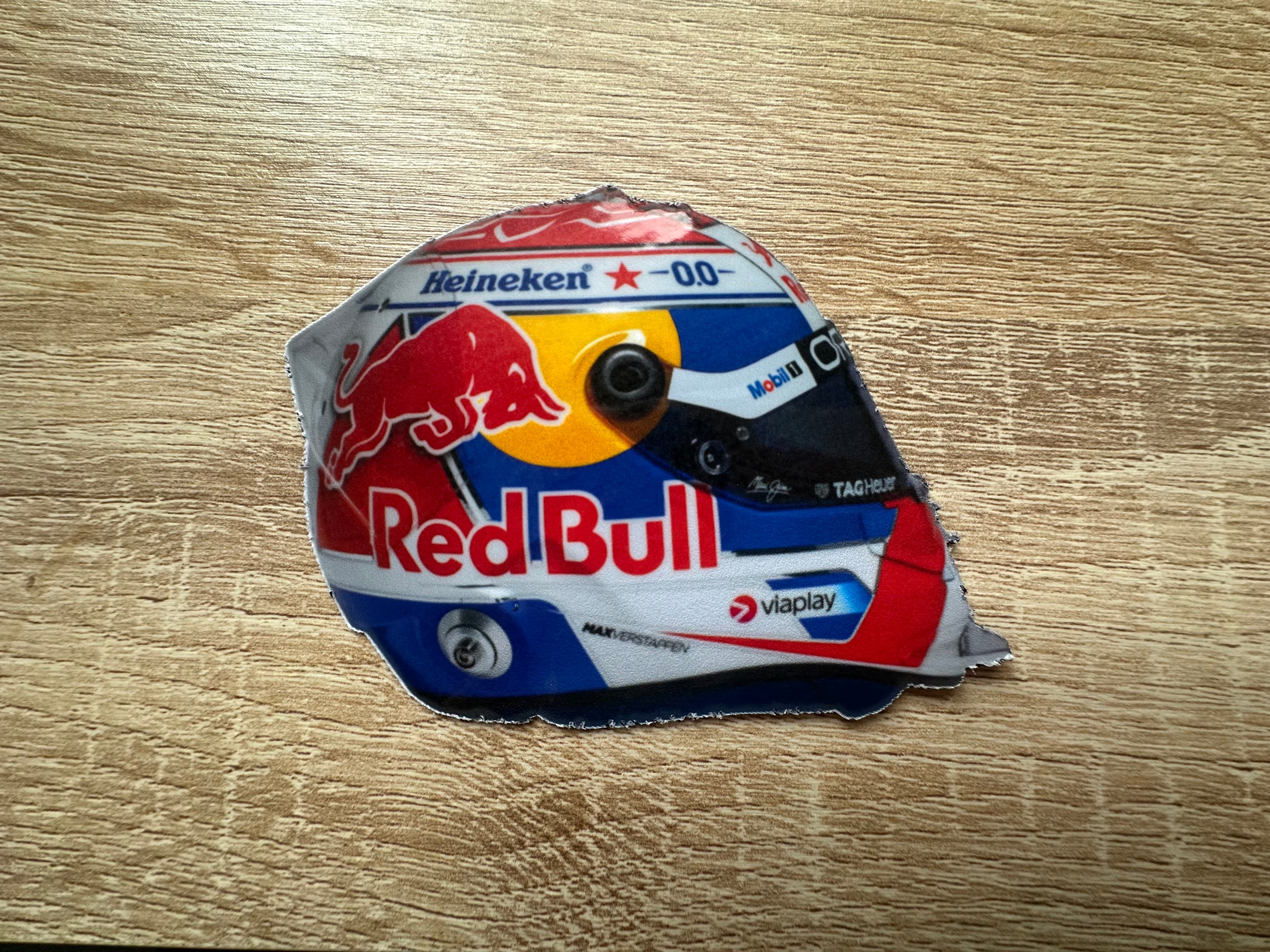 Driver Helmet Laminate Magnets
