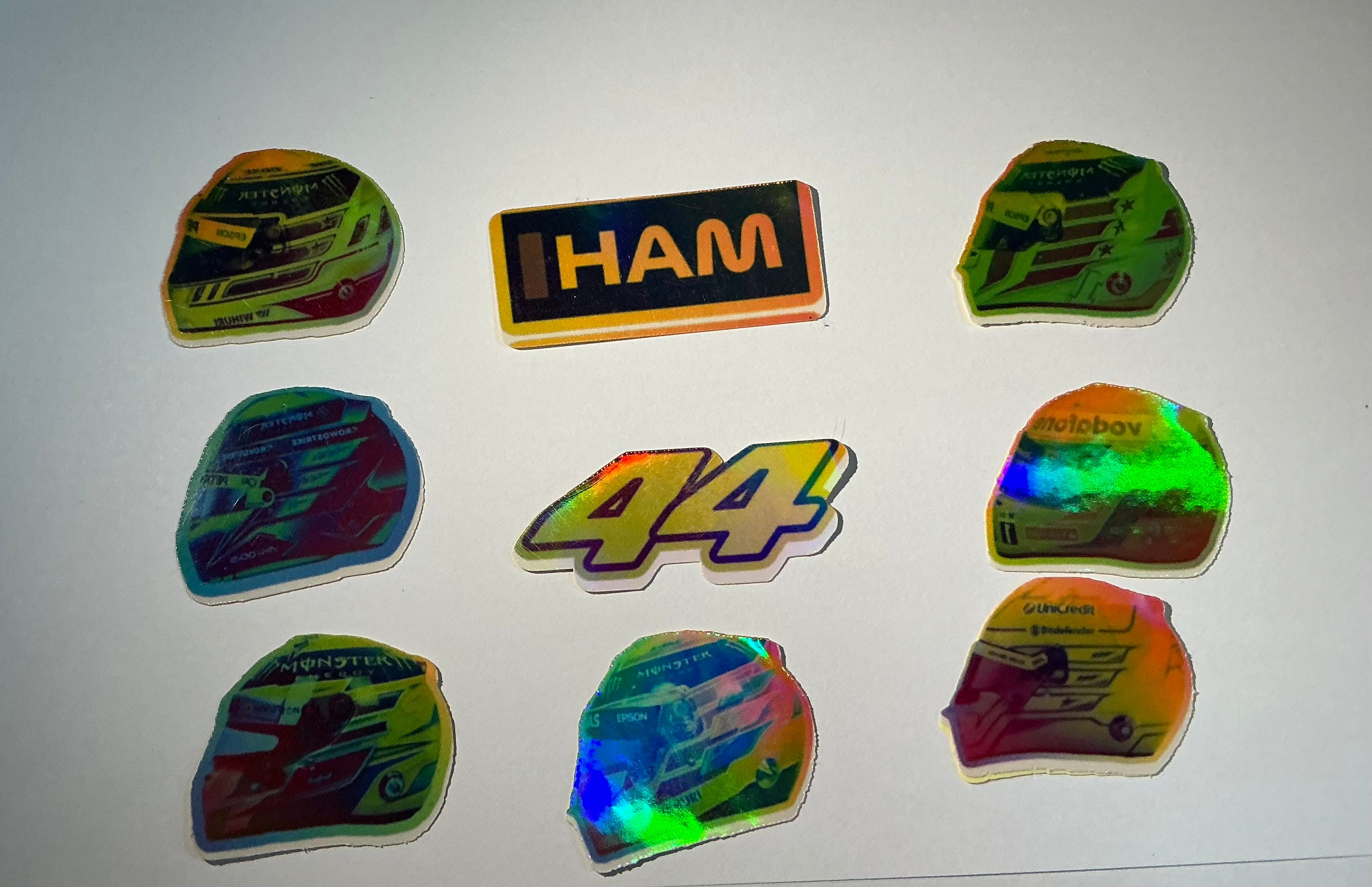 Lewis Hamilton Stickers
