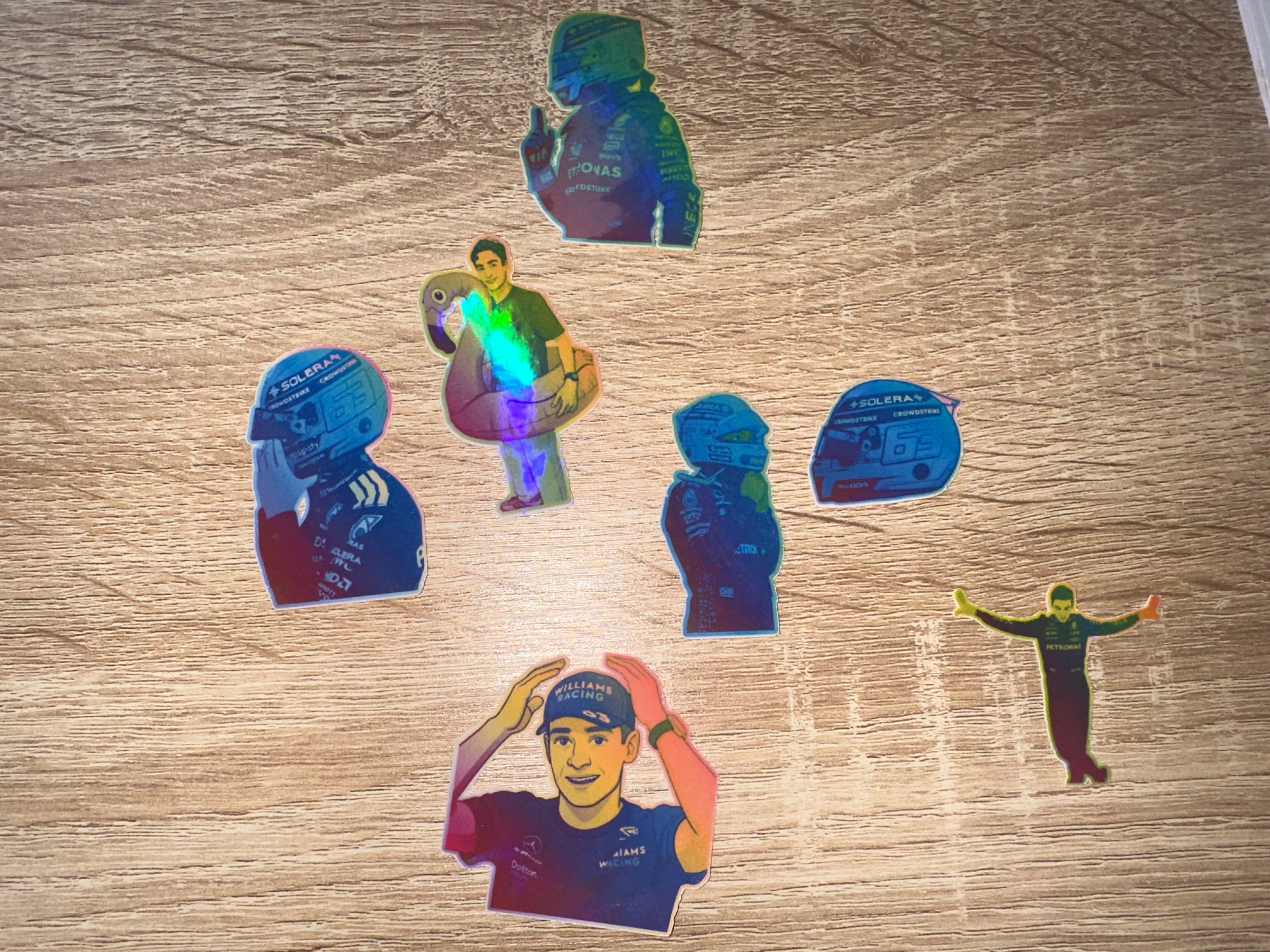 George Russell Stickers