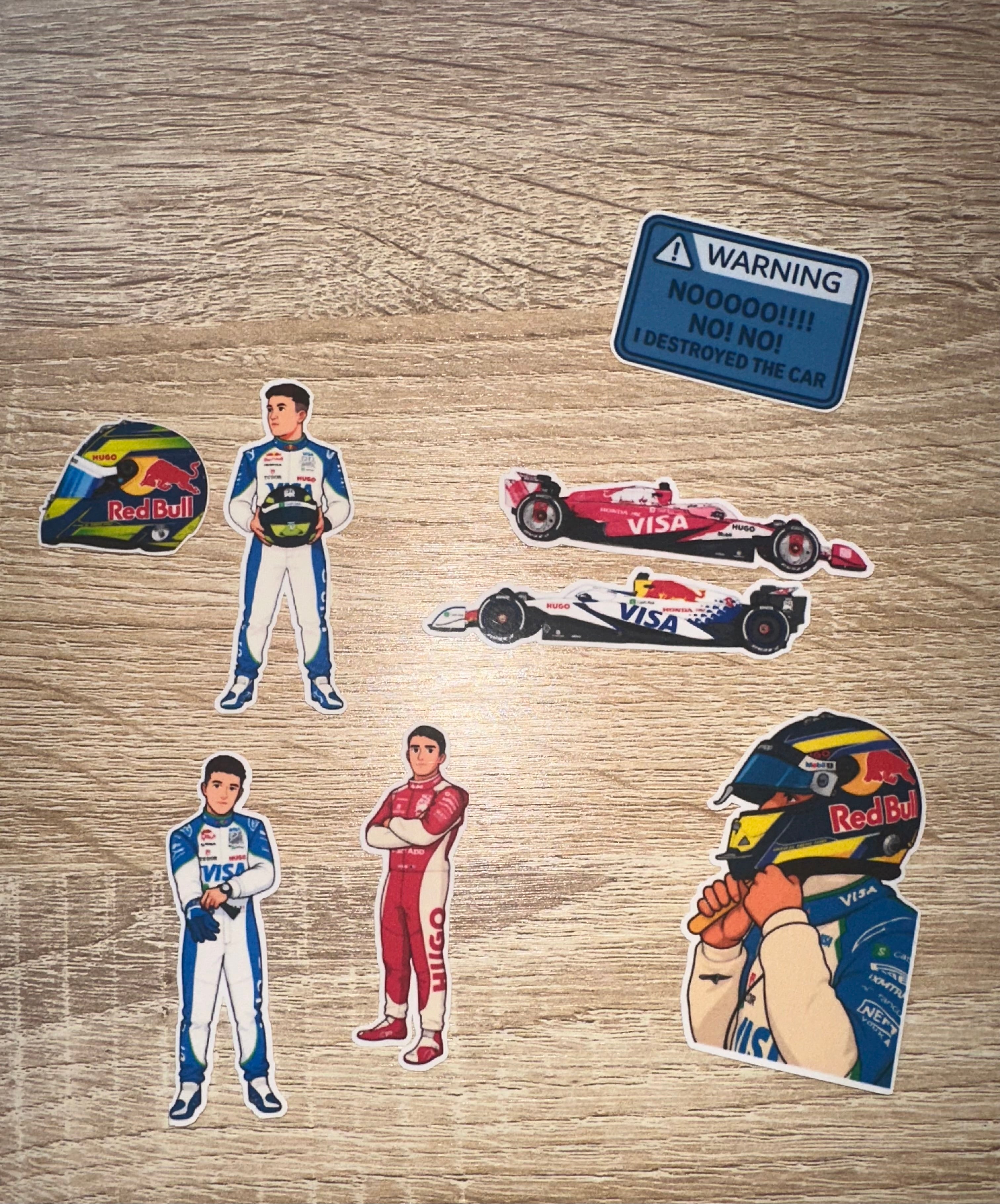 Isack Hadjar Stickers