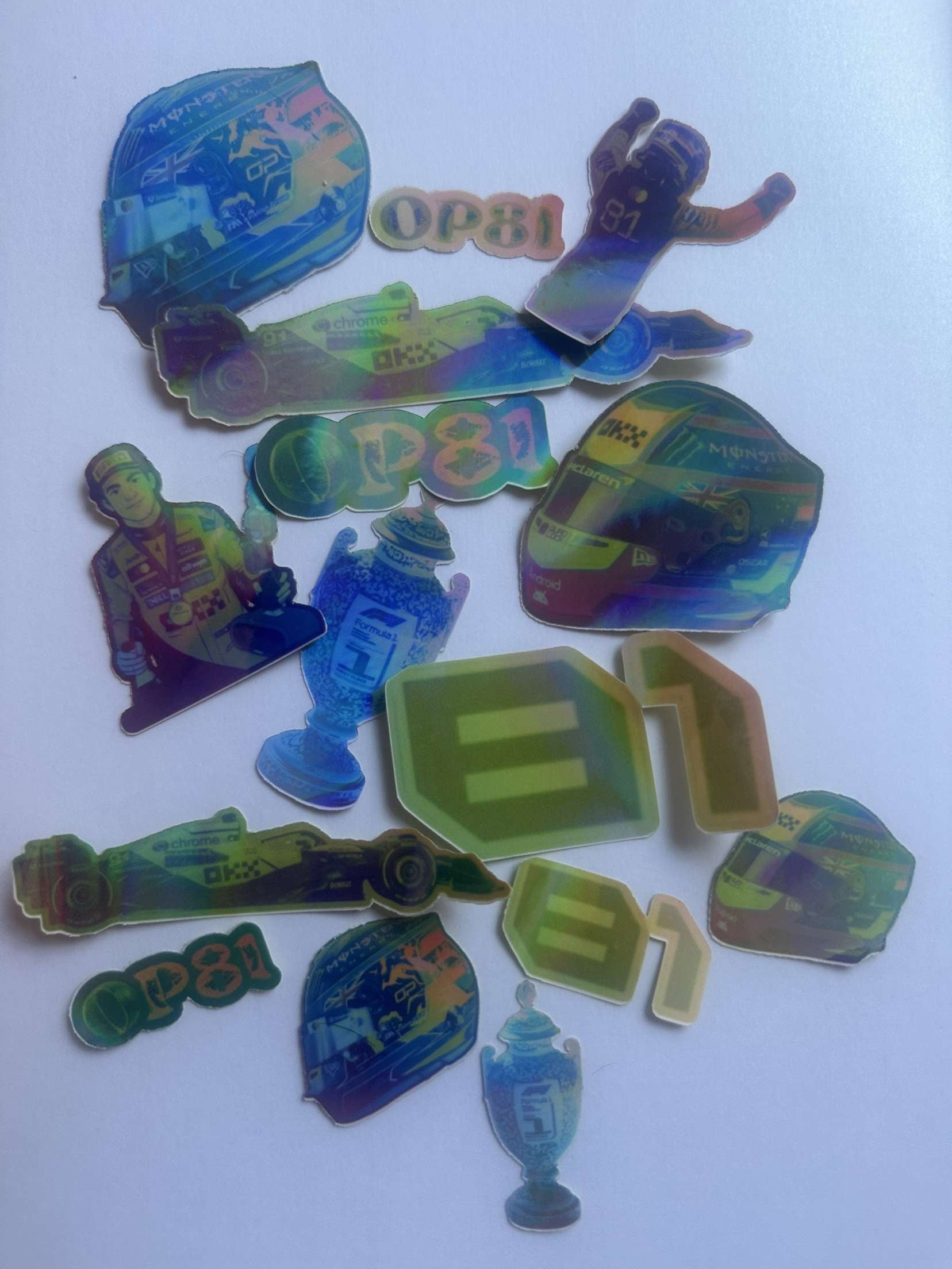 Oscar Piastri Stickers